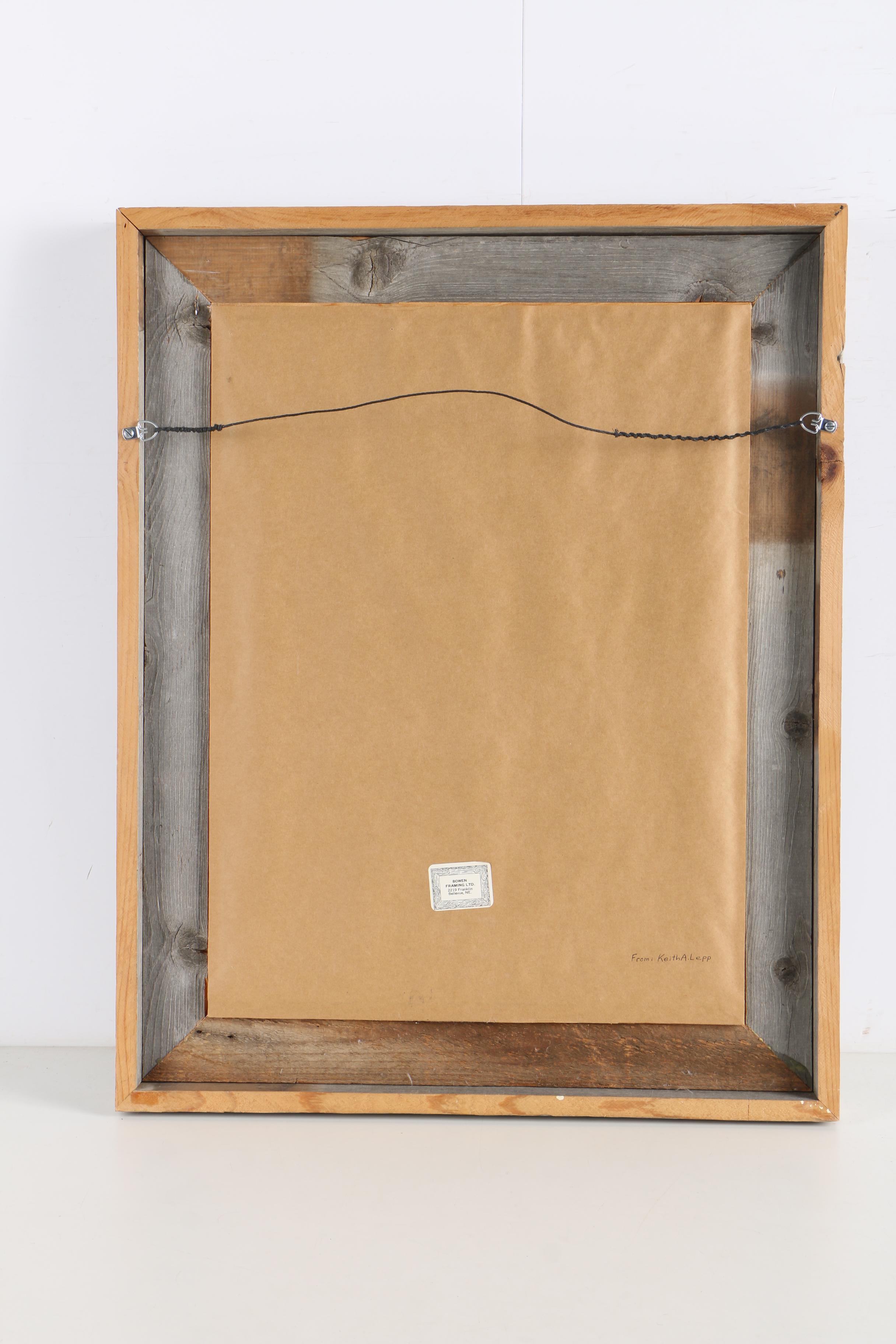 Tom Bartek Limited Edition Serigraph "January Table (Seven Apples)"