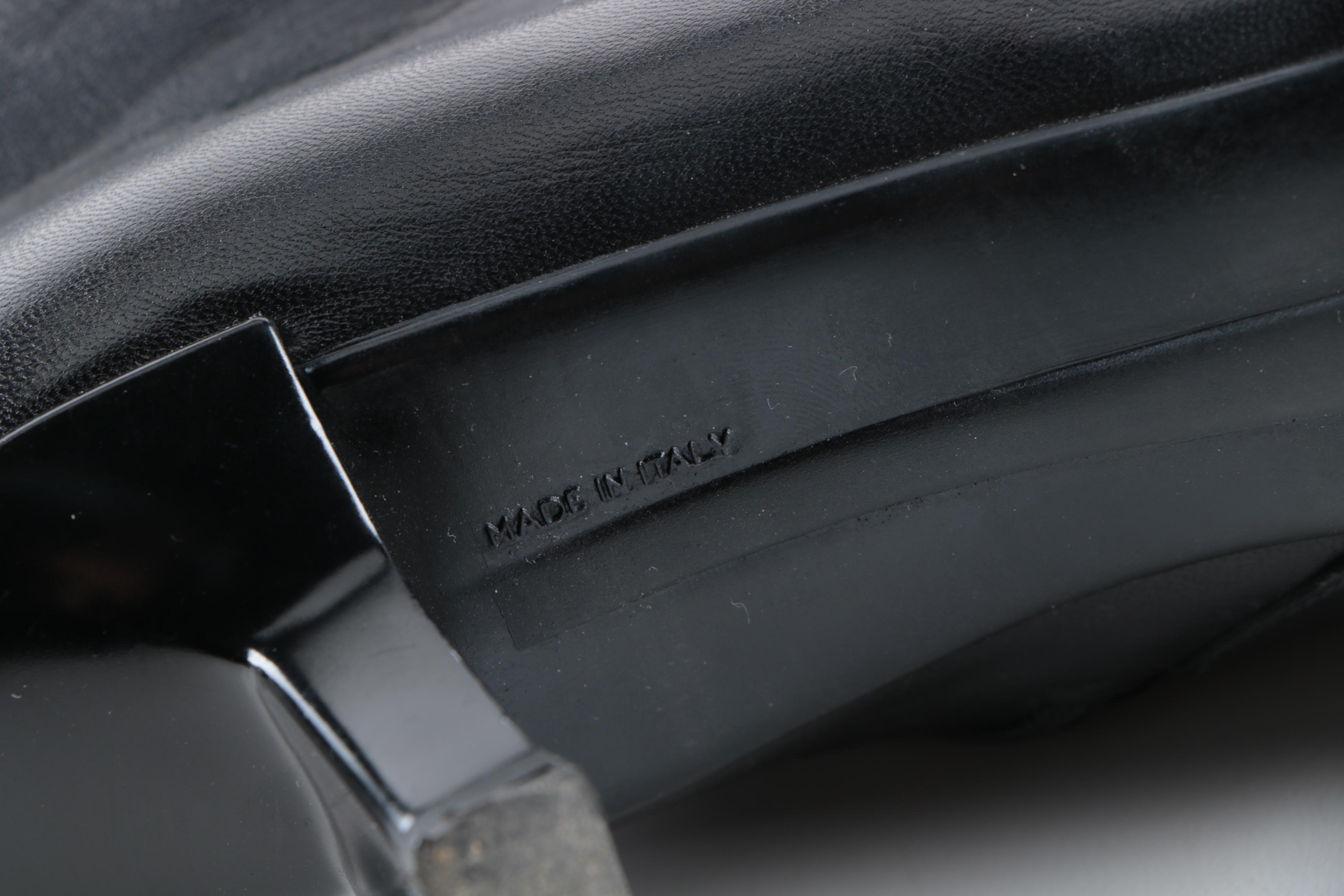 Prada Black Leather Boots