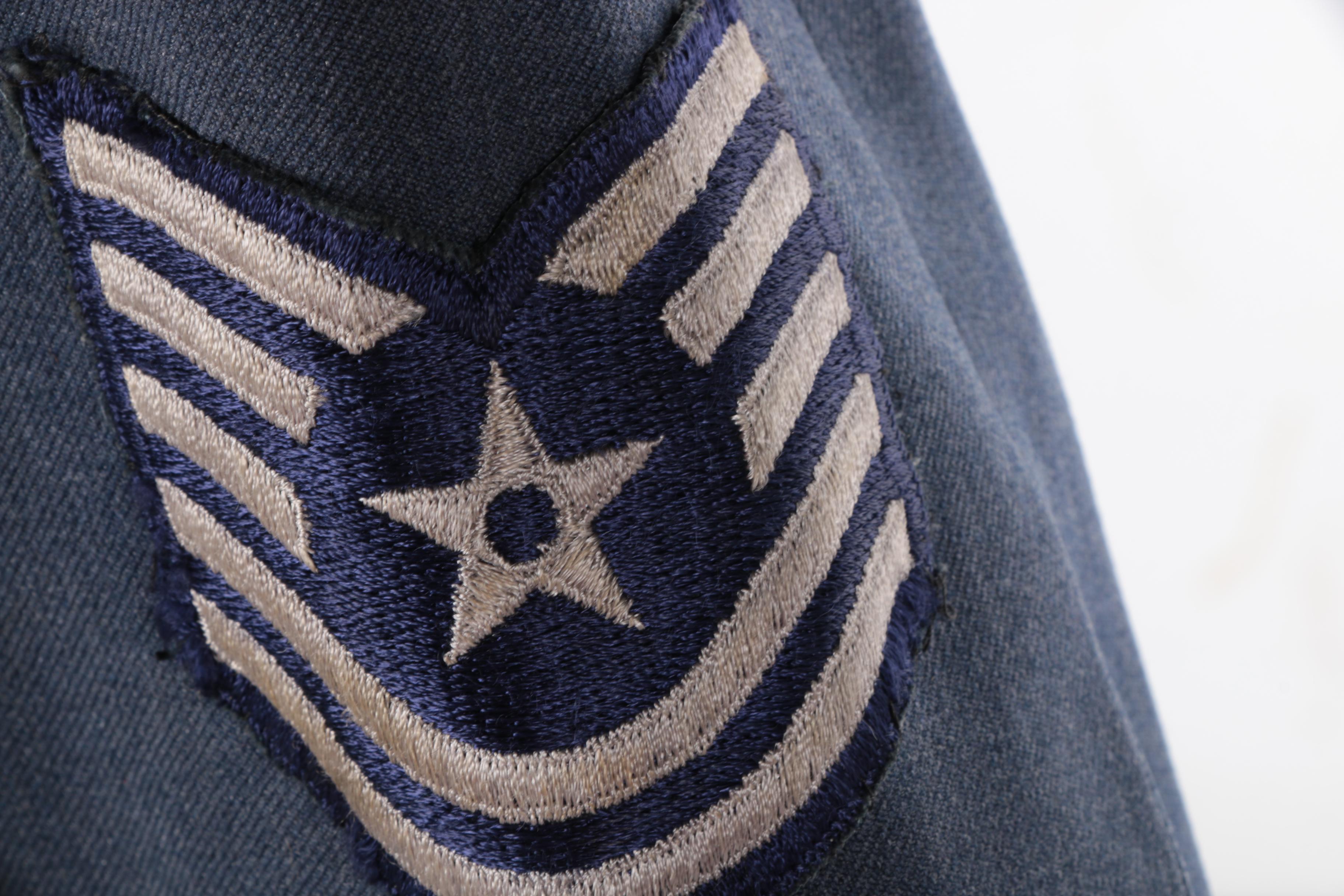 1960s US Air Force Blue 1084 Service Dress Uniform