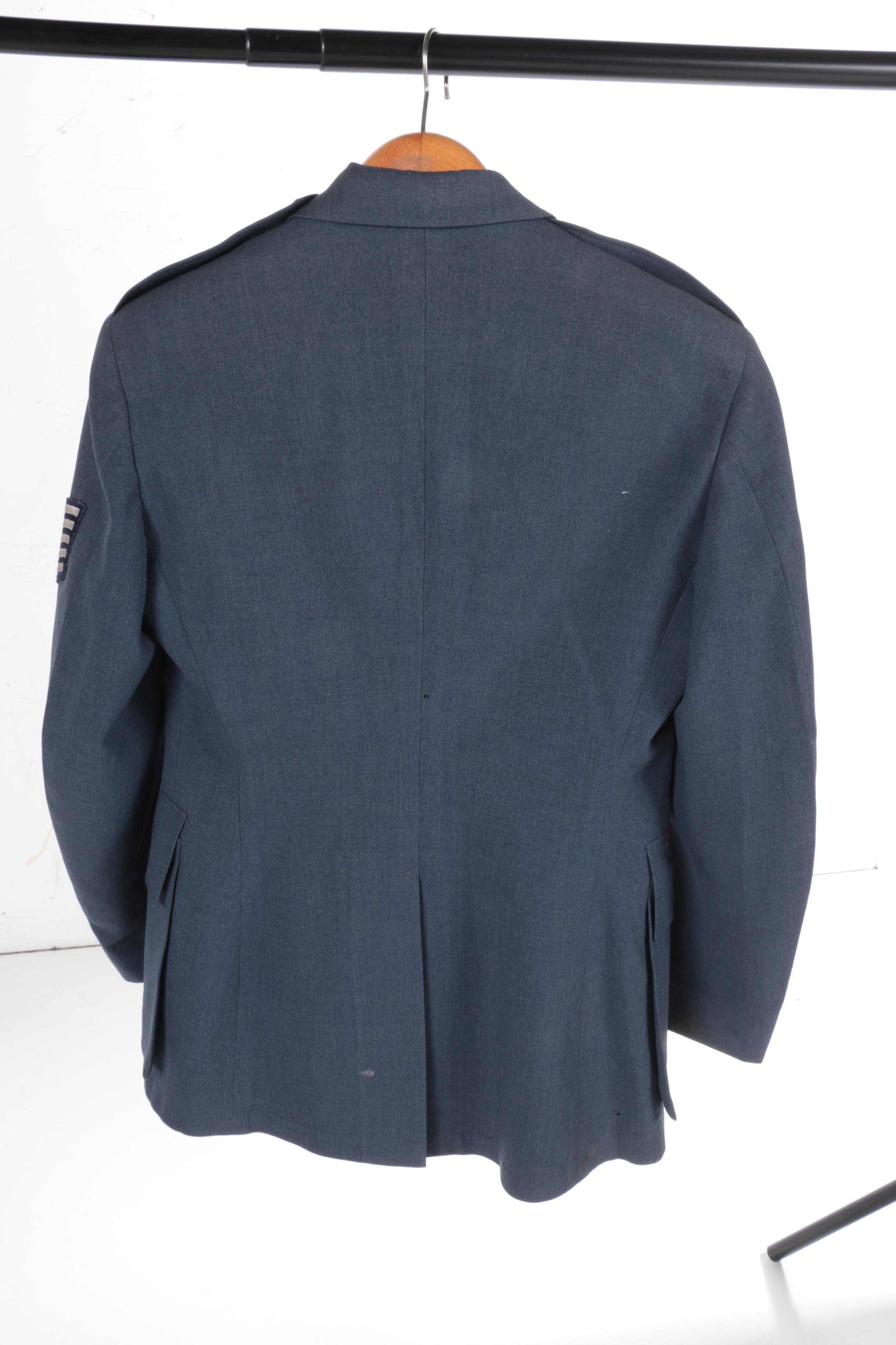 1960s US Air Force Blue 1084 Service Dress Uniform