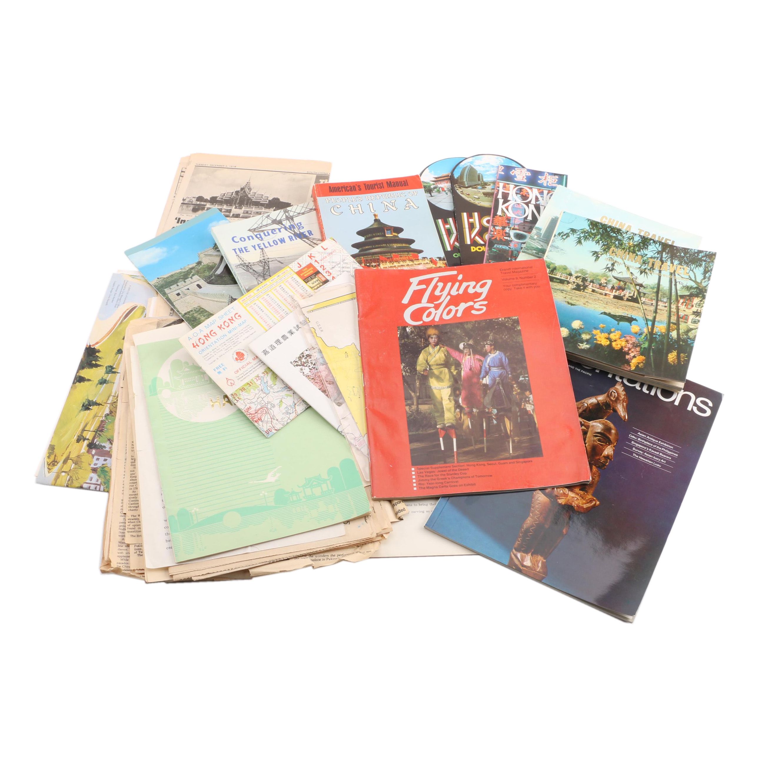 Booklets, Magazines, and Newspapers on Asia