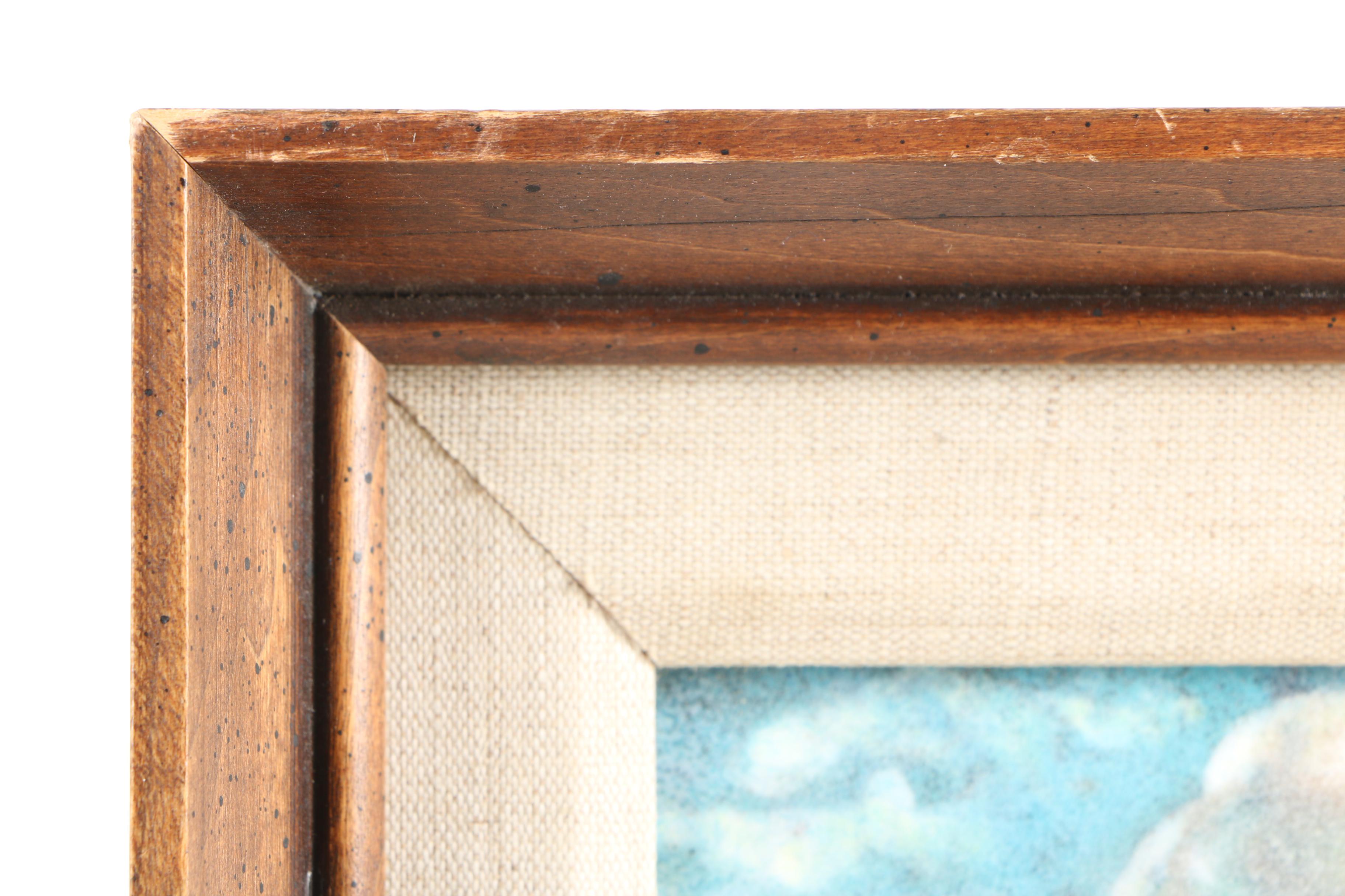 E. Robert Bodge Enamel on Copper "Double"