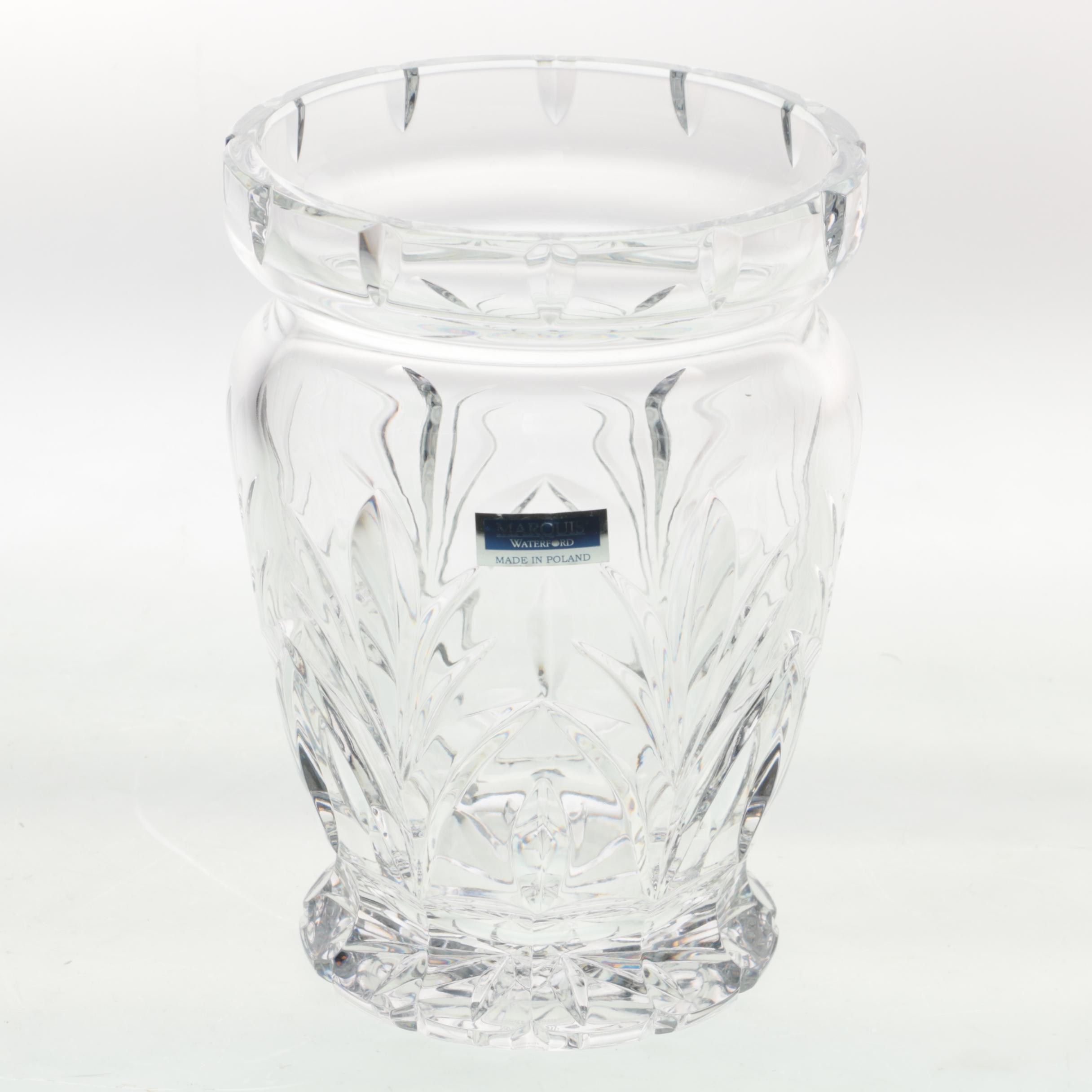 Marquis by Waterford Crystal "Canterbury" Biscuit Barrel