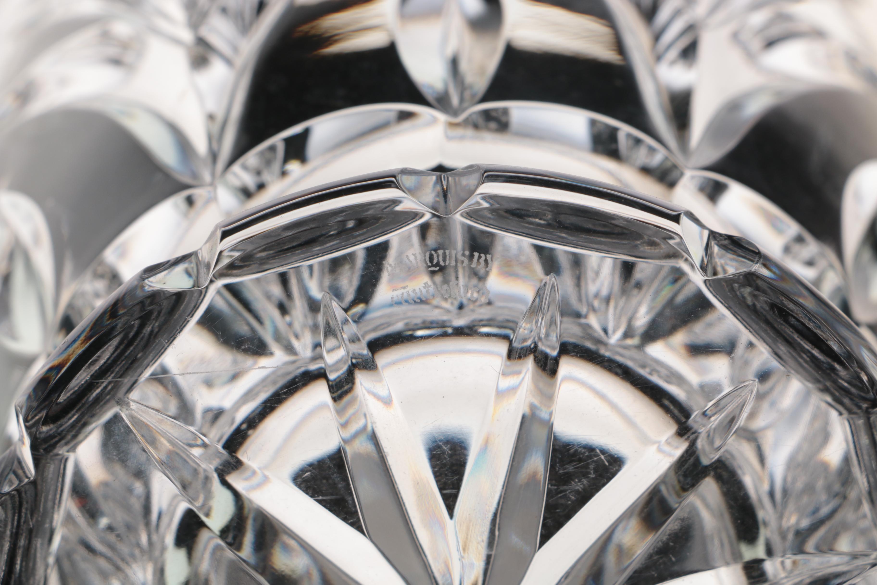 Marquis by Waterford Crystal "Canterbury" Biscuit Barrel