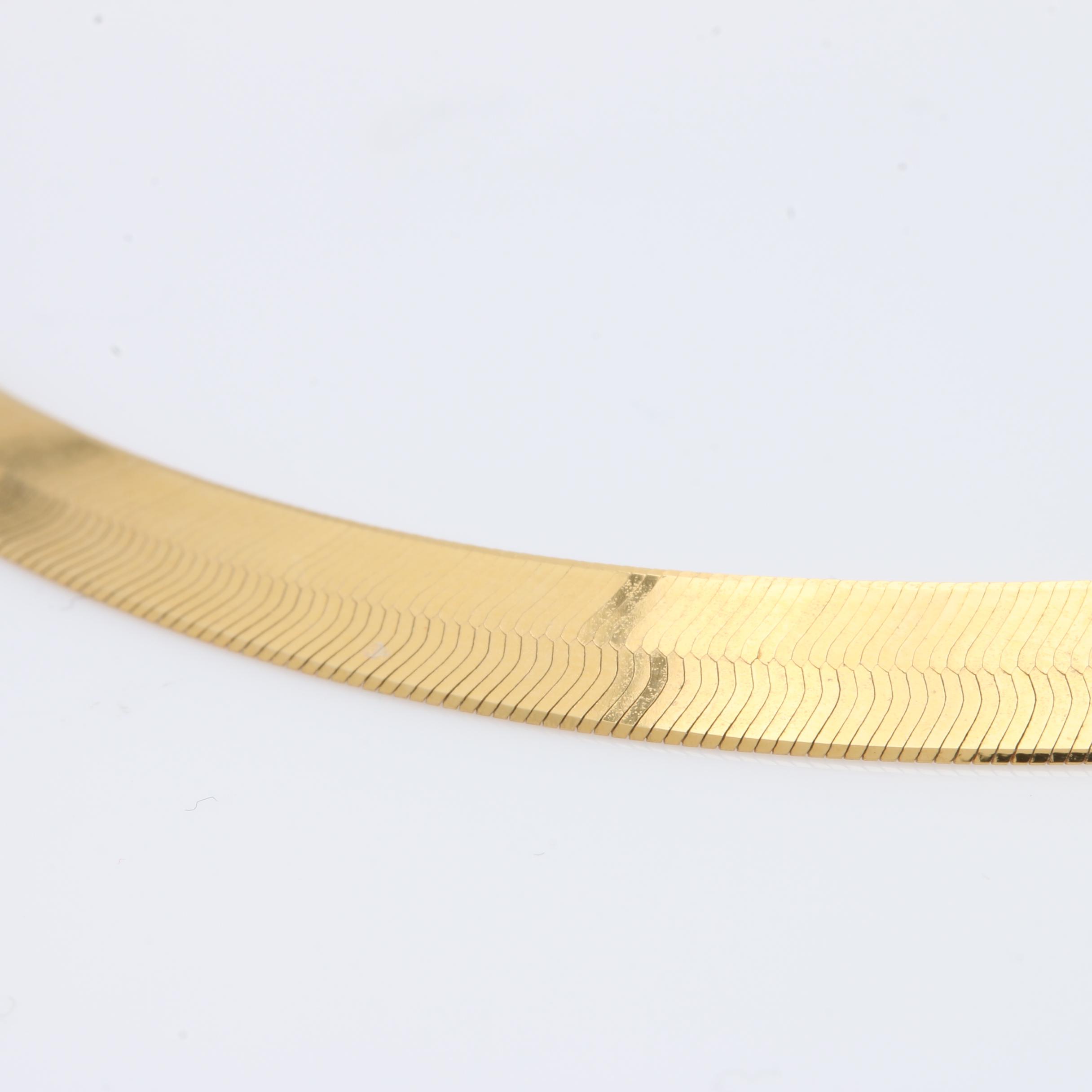 14K Yellow Gold Necklace Extender