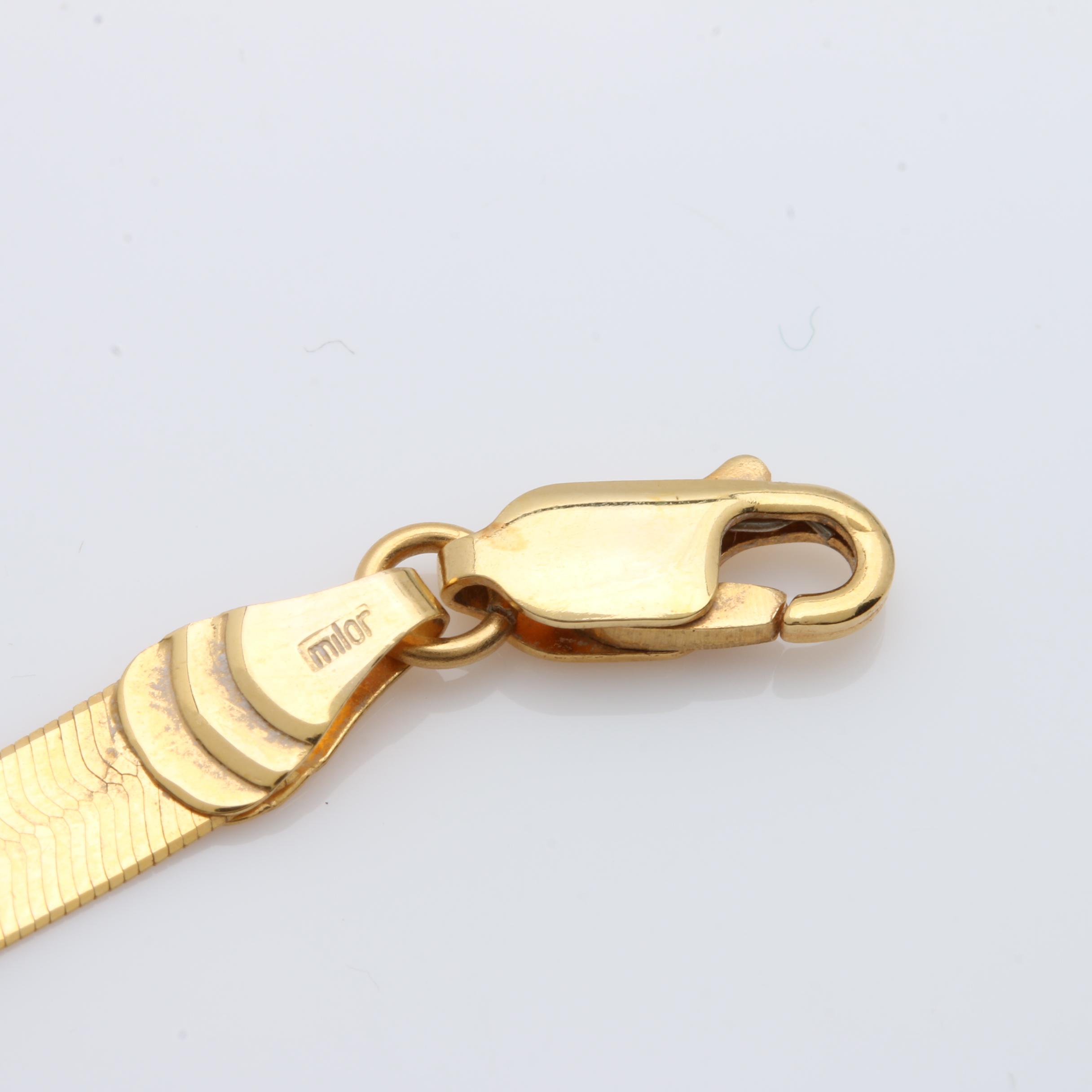 14K Yellow Gold Necklace Extender