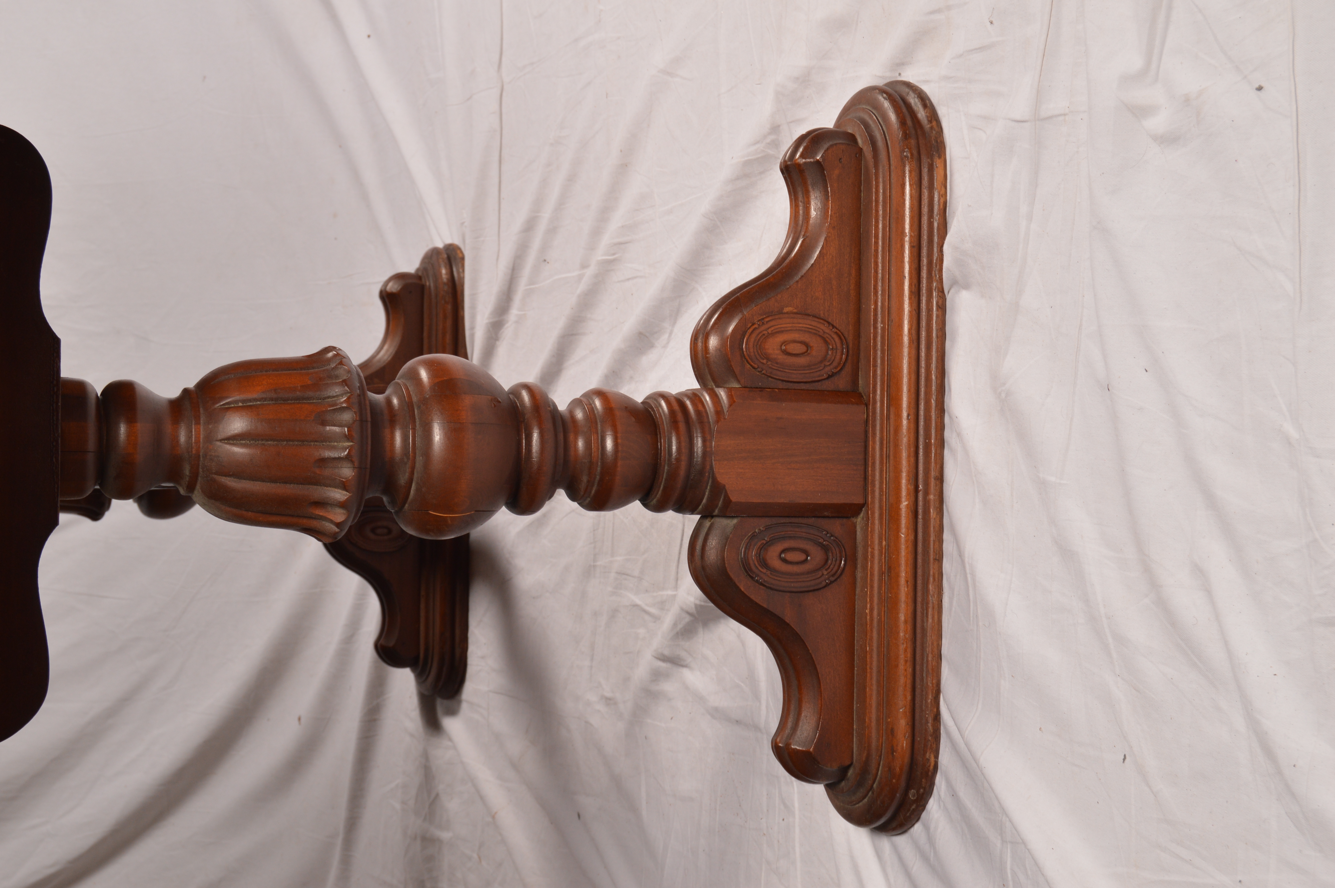 Vintage Jacobean Revival Style Walnut Dining Table