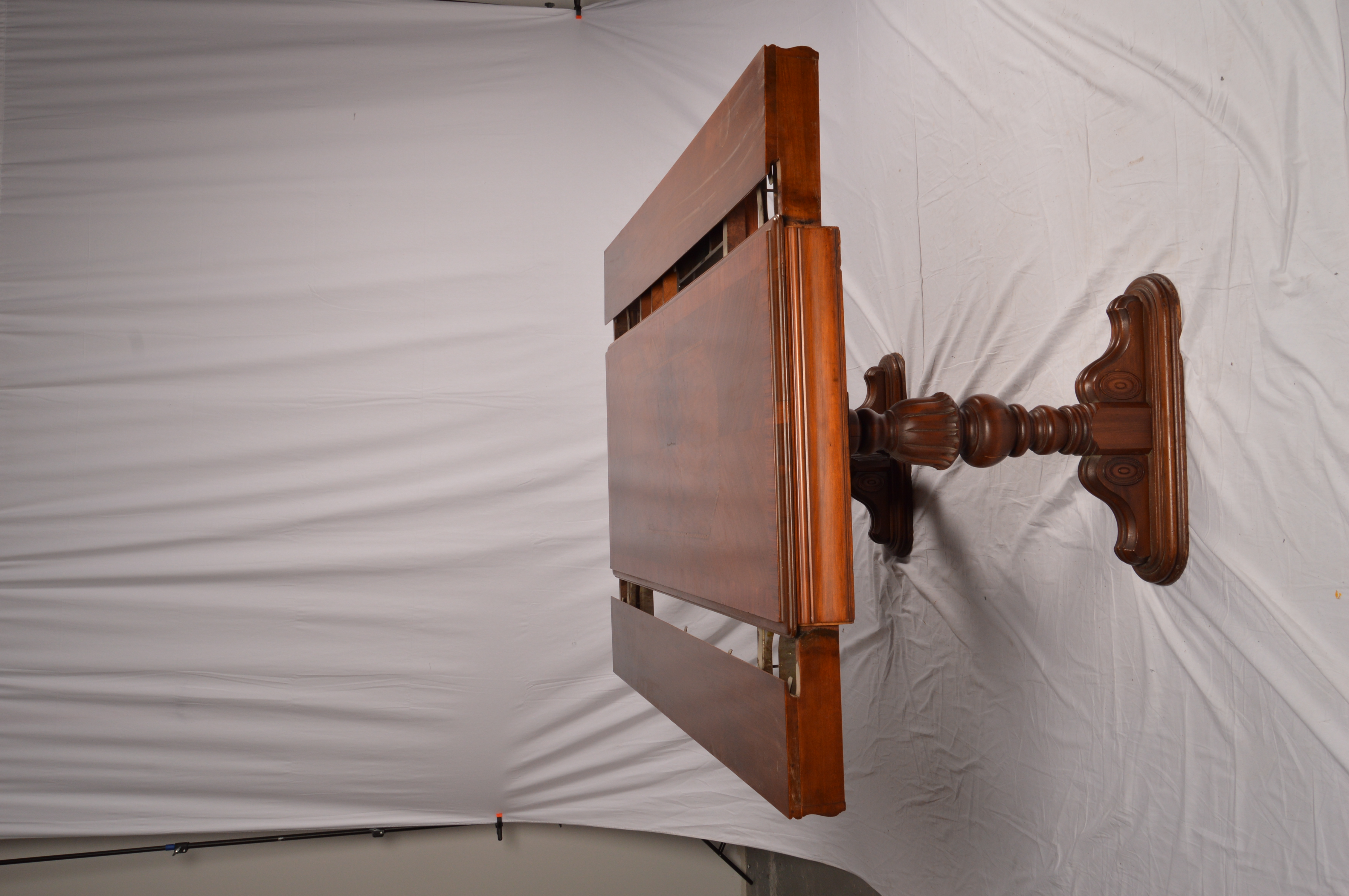 Vintage Jacobean Revival Style Walnut Dining Table