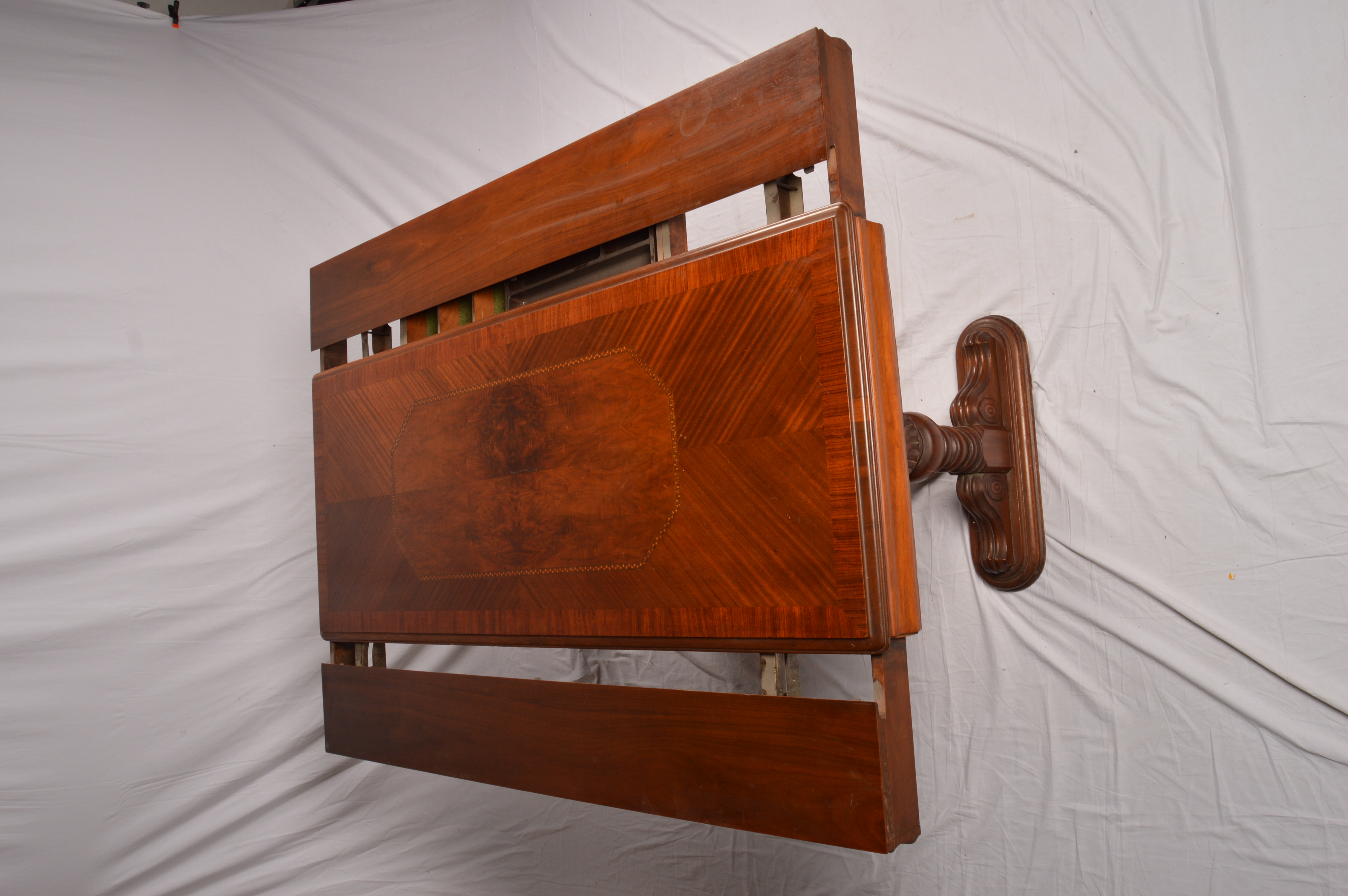 Vintage Jacobean Revival Style Walnut Dining Table