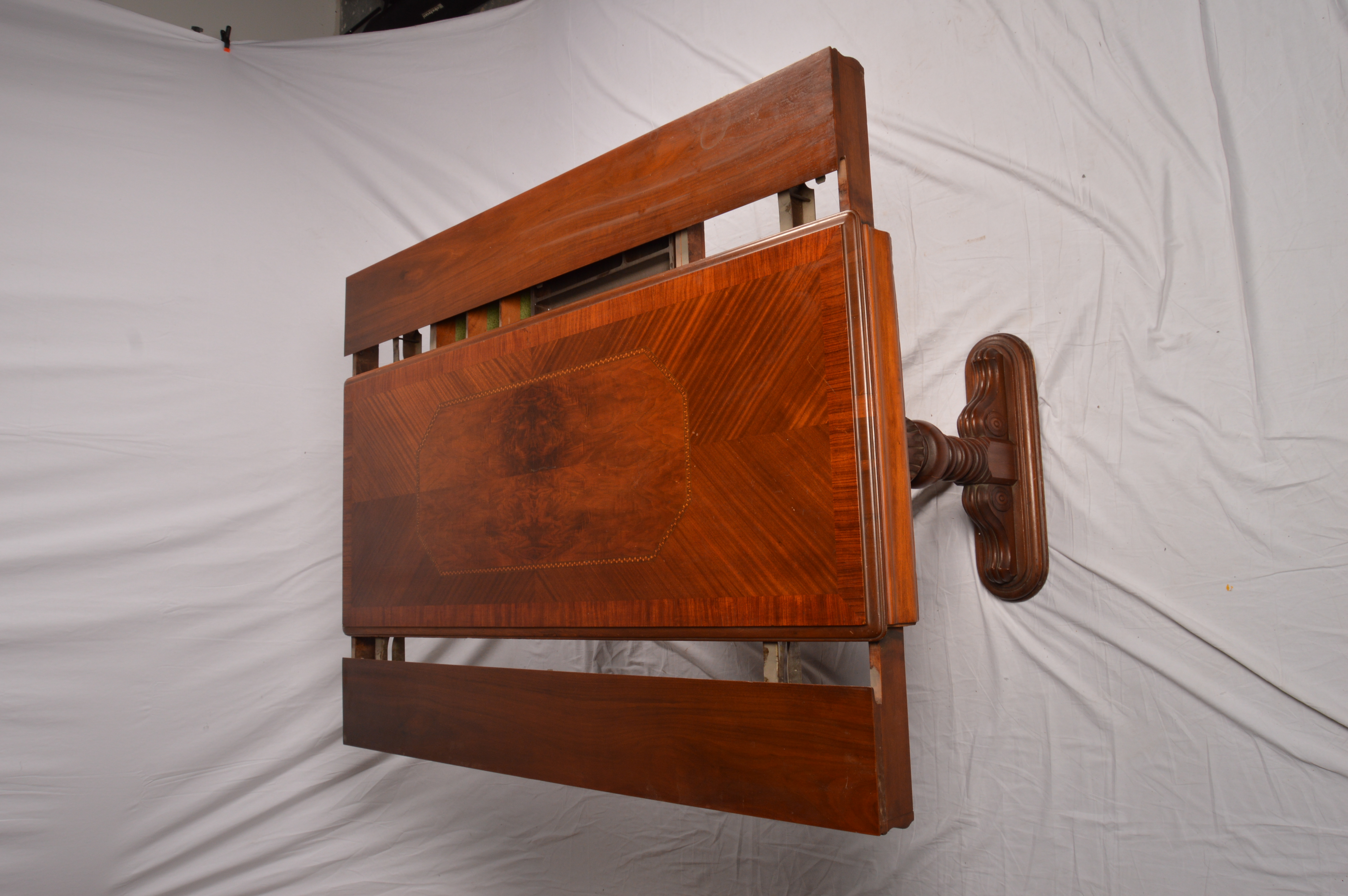 Vintage Jacobean Revival Style Walnut Dining Table