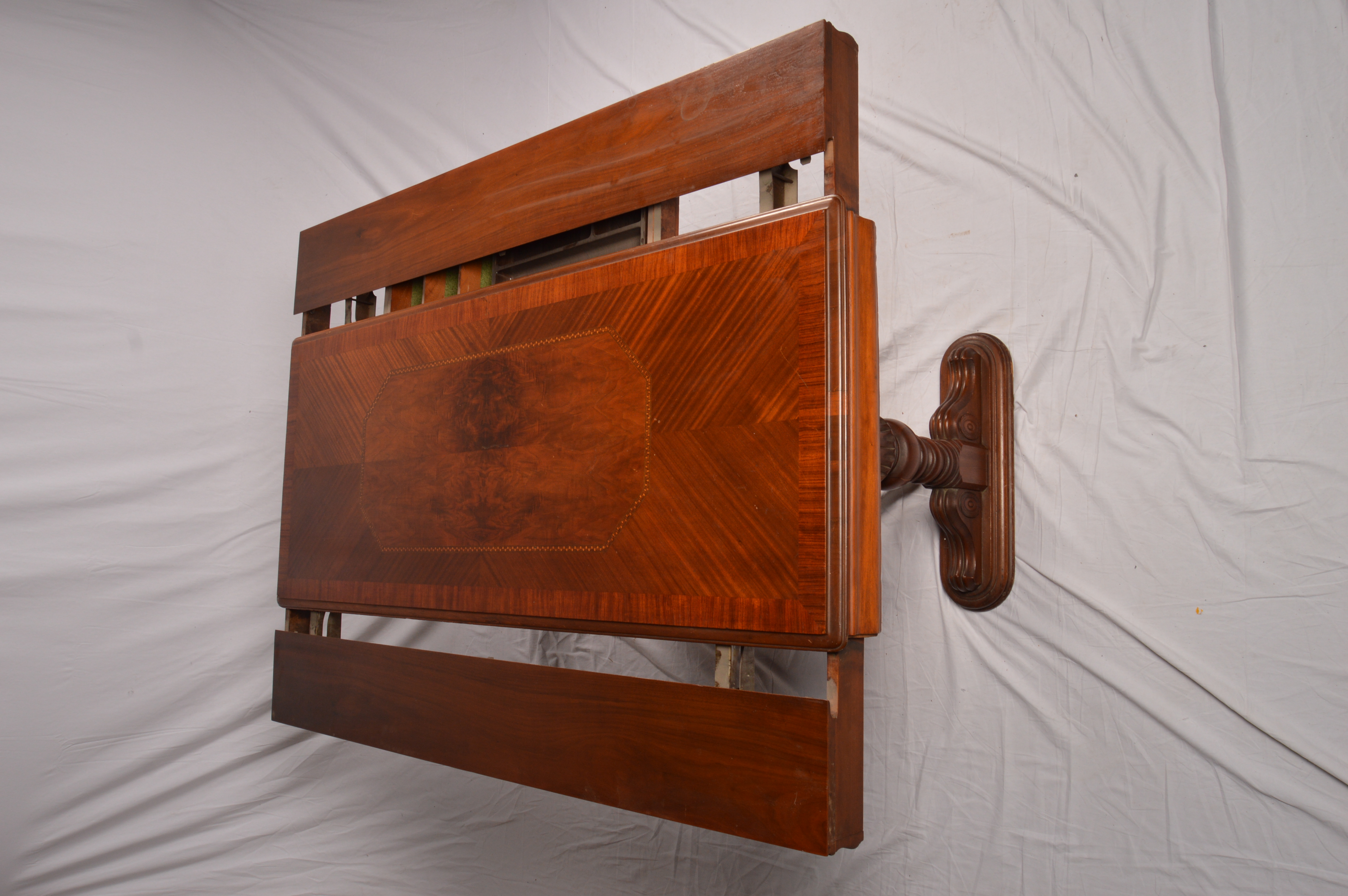 Vintage Jacobean Revival Style Walnut Dining Table