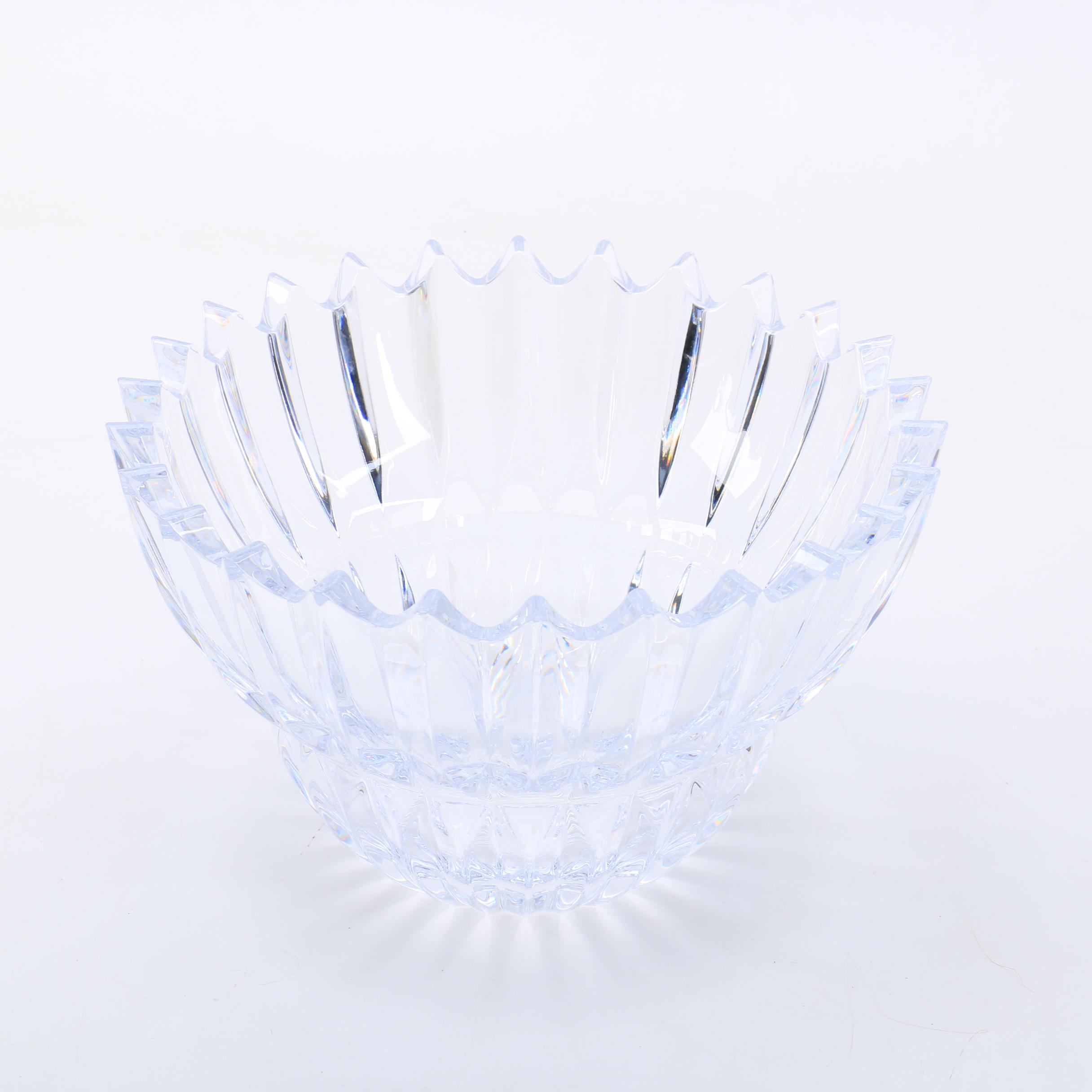 Pressed Glass Bowl