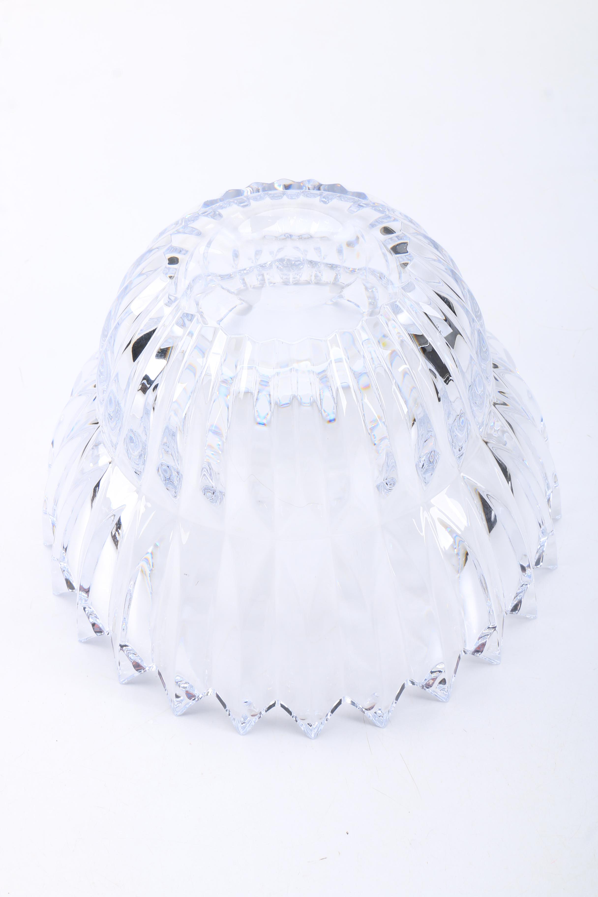 Pressed Glass Bowl