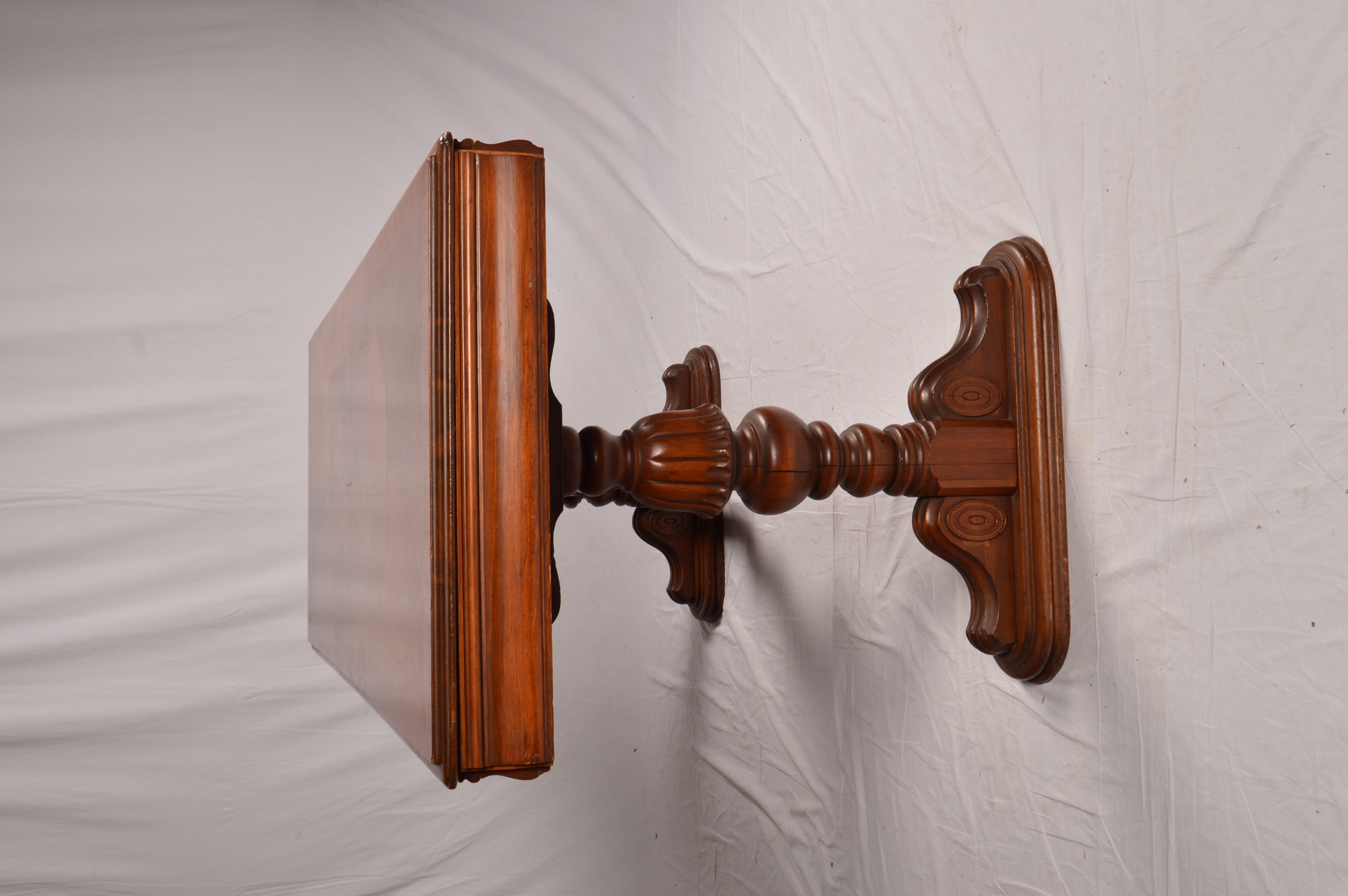Vintage Jacobean Revival Style Walnut Dining Table