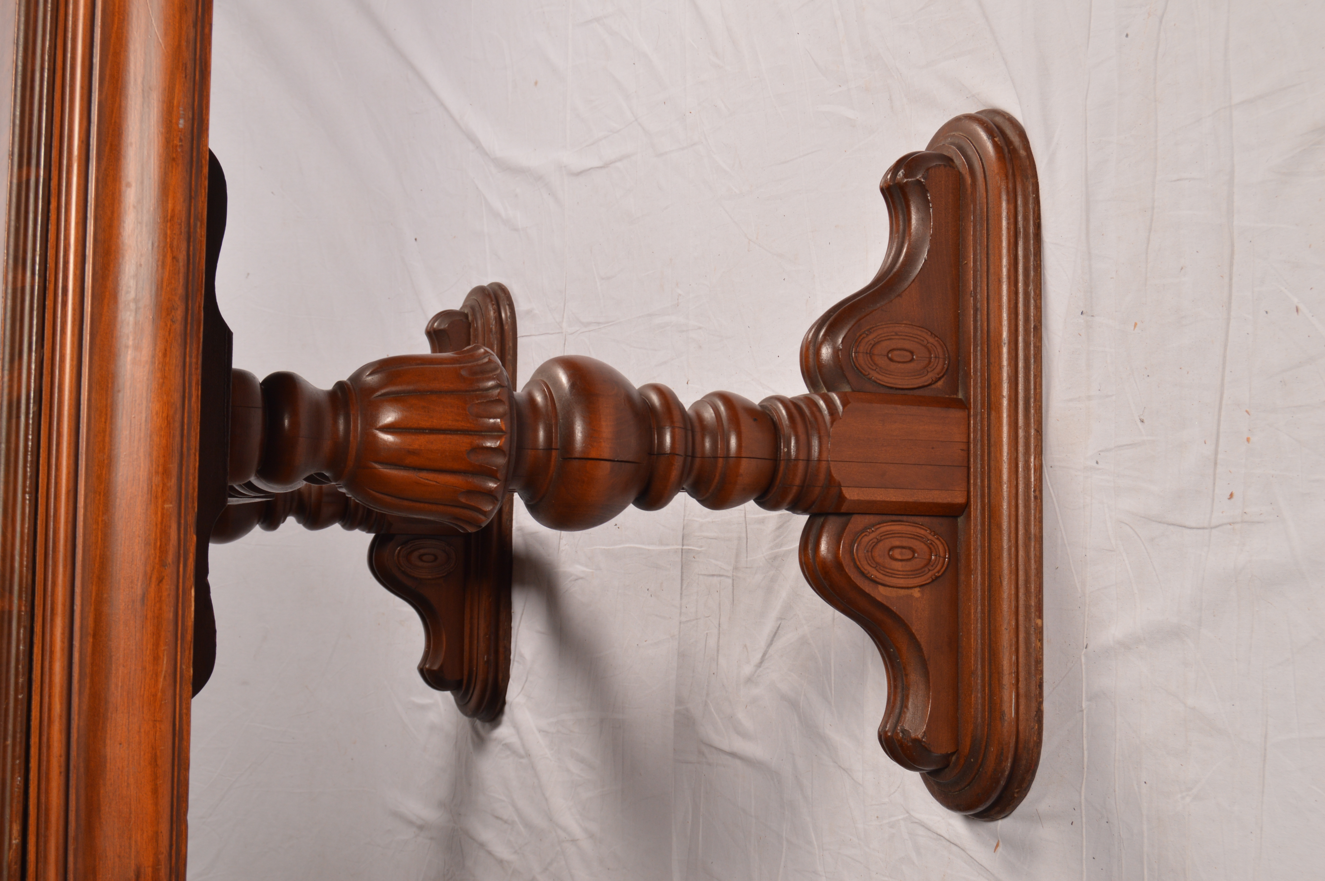 Vintage Jacobean Revival Style Walnut Dining Table