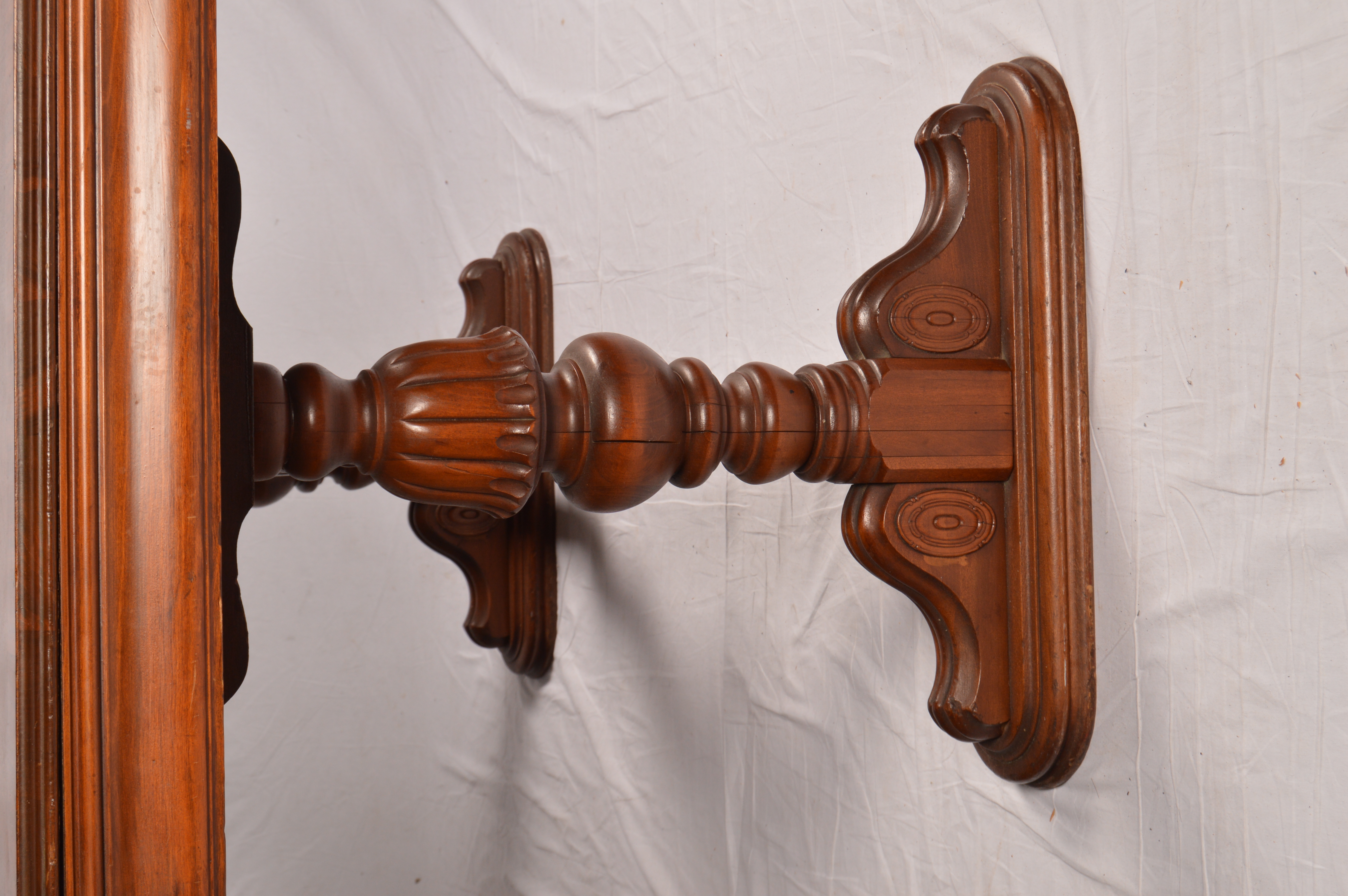 Vintage Jacobean Revival Style Walnut Dining Table