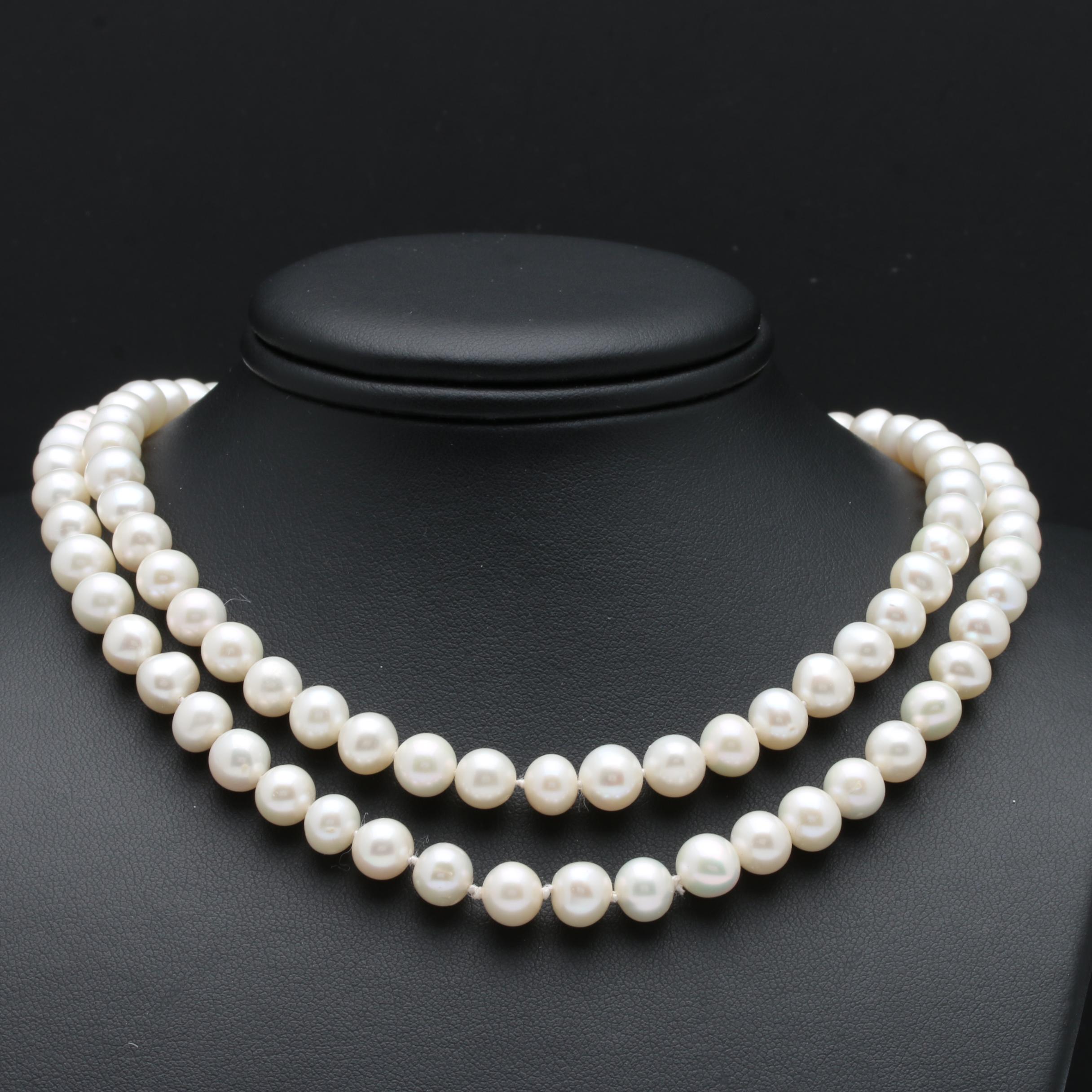 Cultured Pearl Endless Necklace
