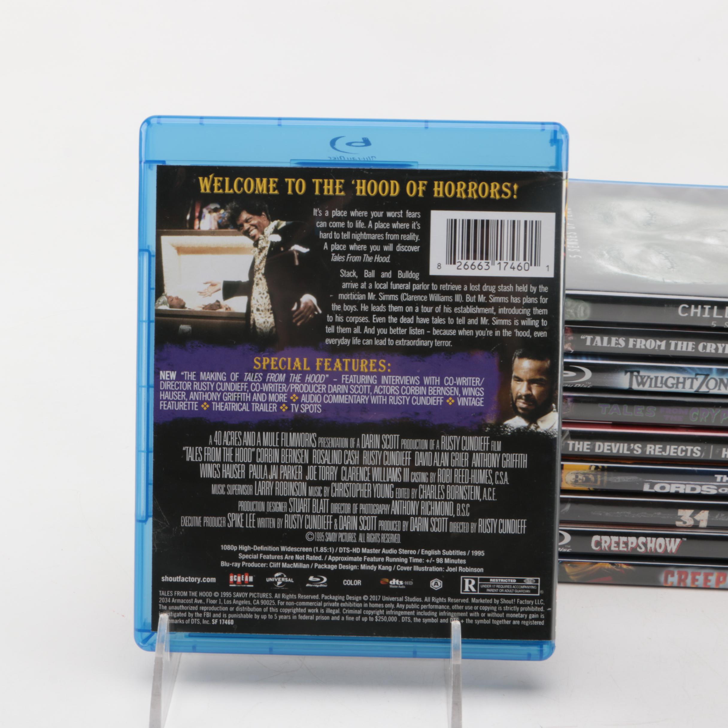 Thriller and Horror Films on Blu-Ray