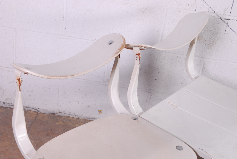 Pair of Vintage Herman H. Sperlich Designed Ironrite Health Chairs