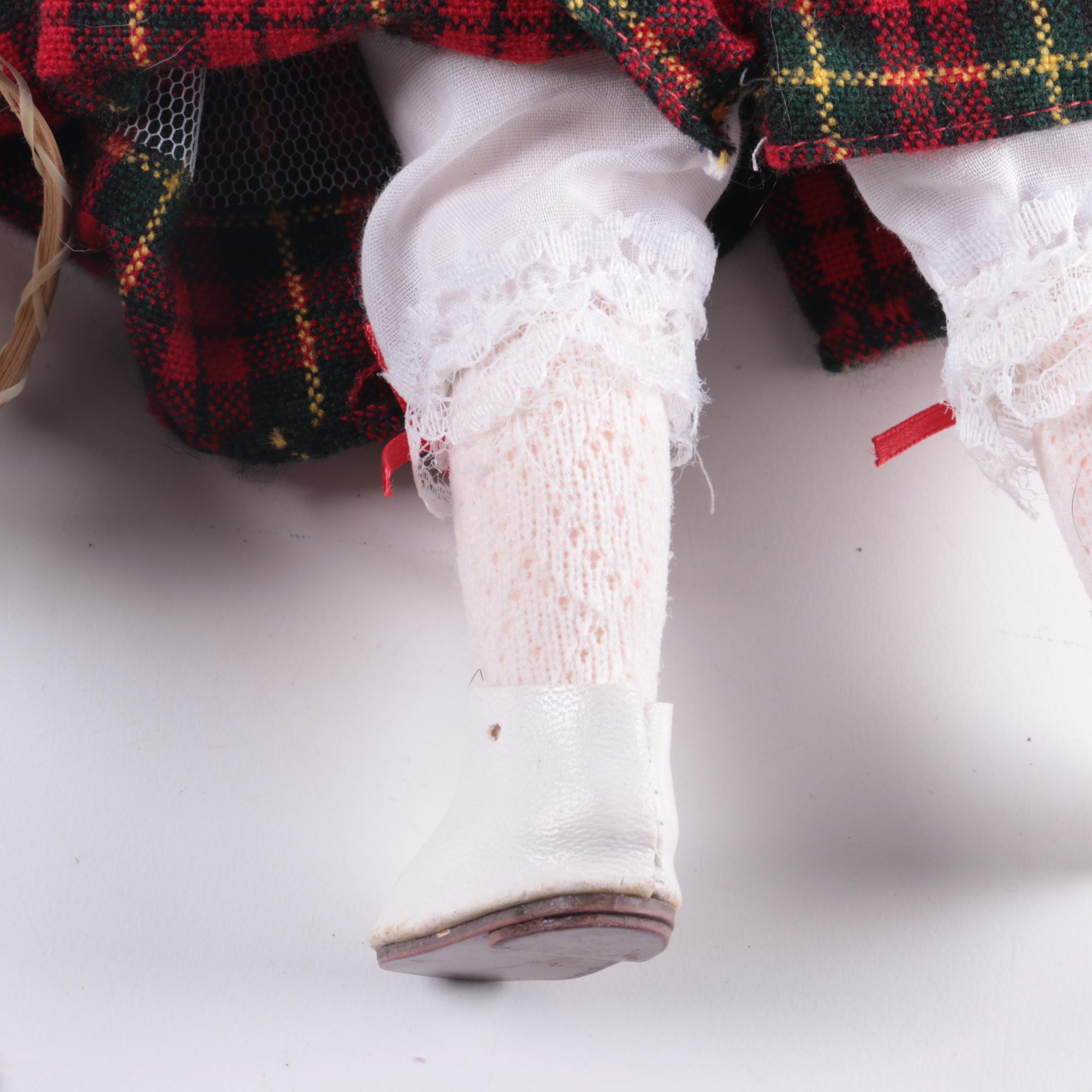 1991 Brinn's Hand-Painted Porcelain Doll