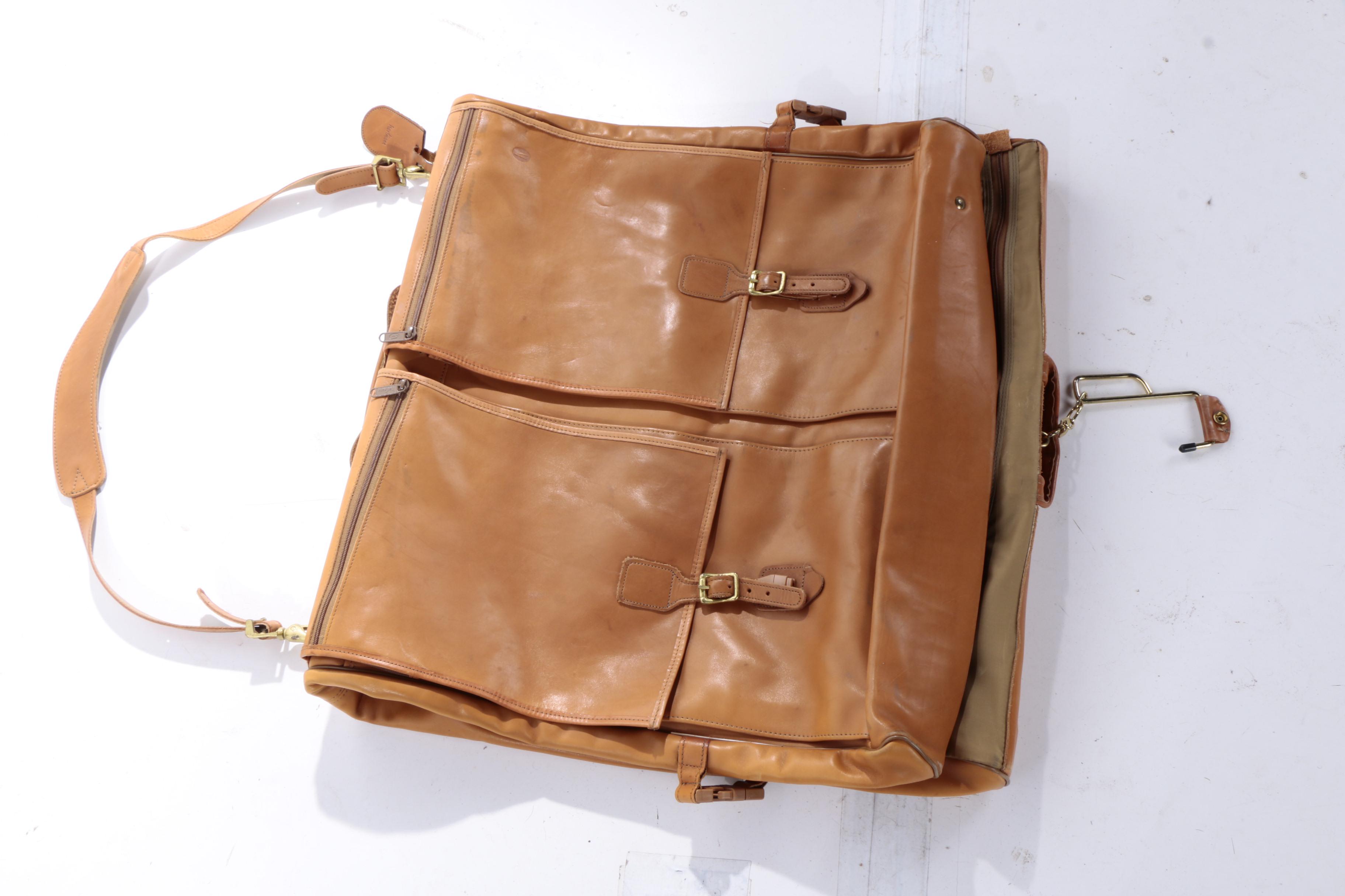 Vintage Hartmann Leather Luggage Set