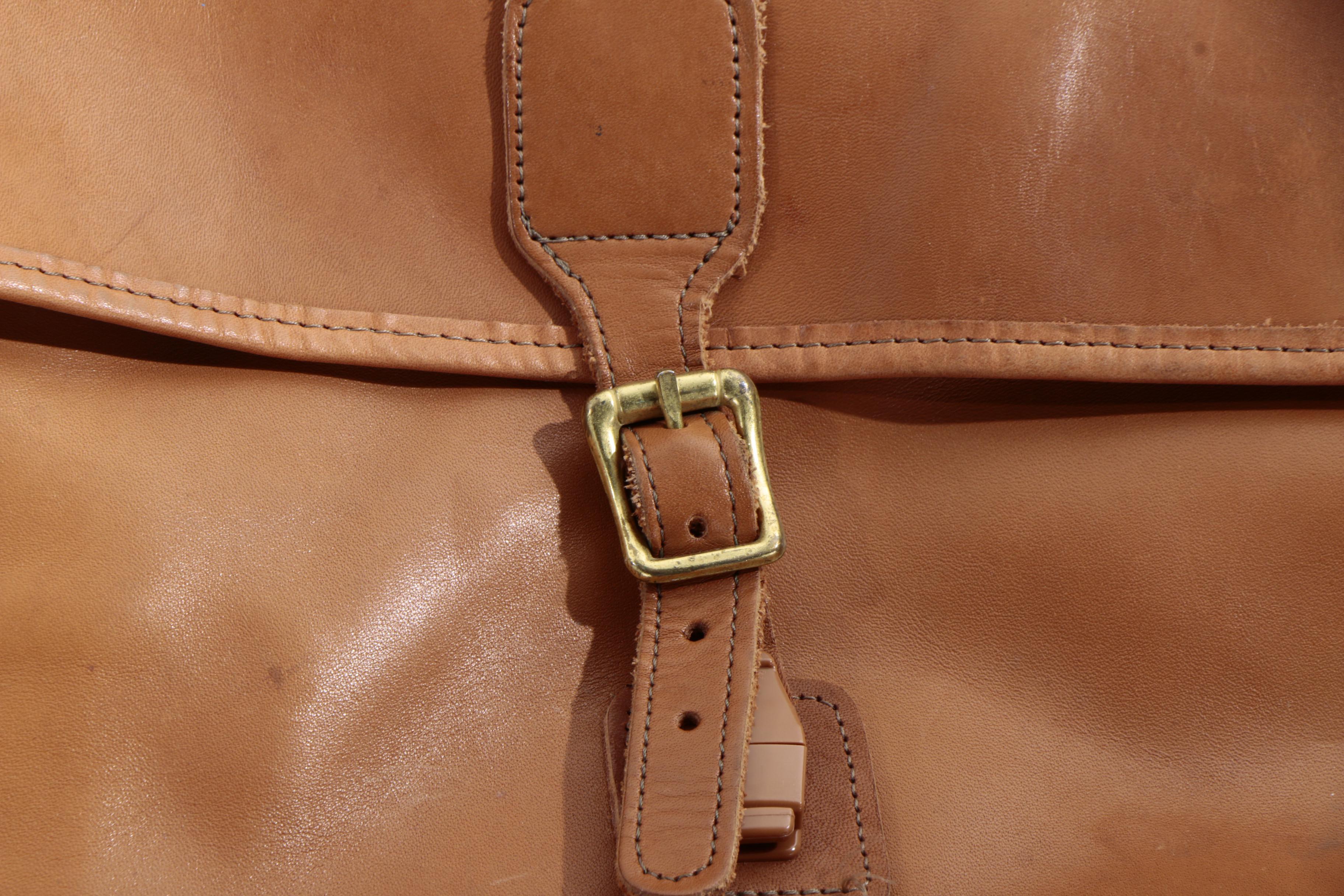 Vintage Hartmann Leather Luggage Set