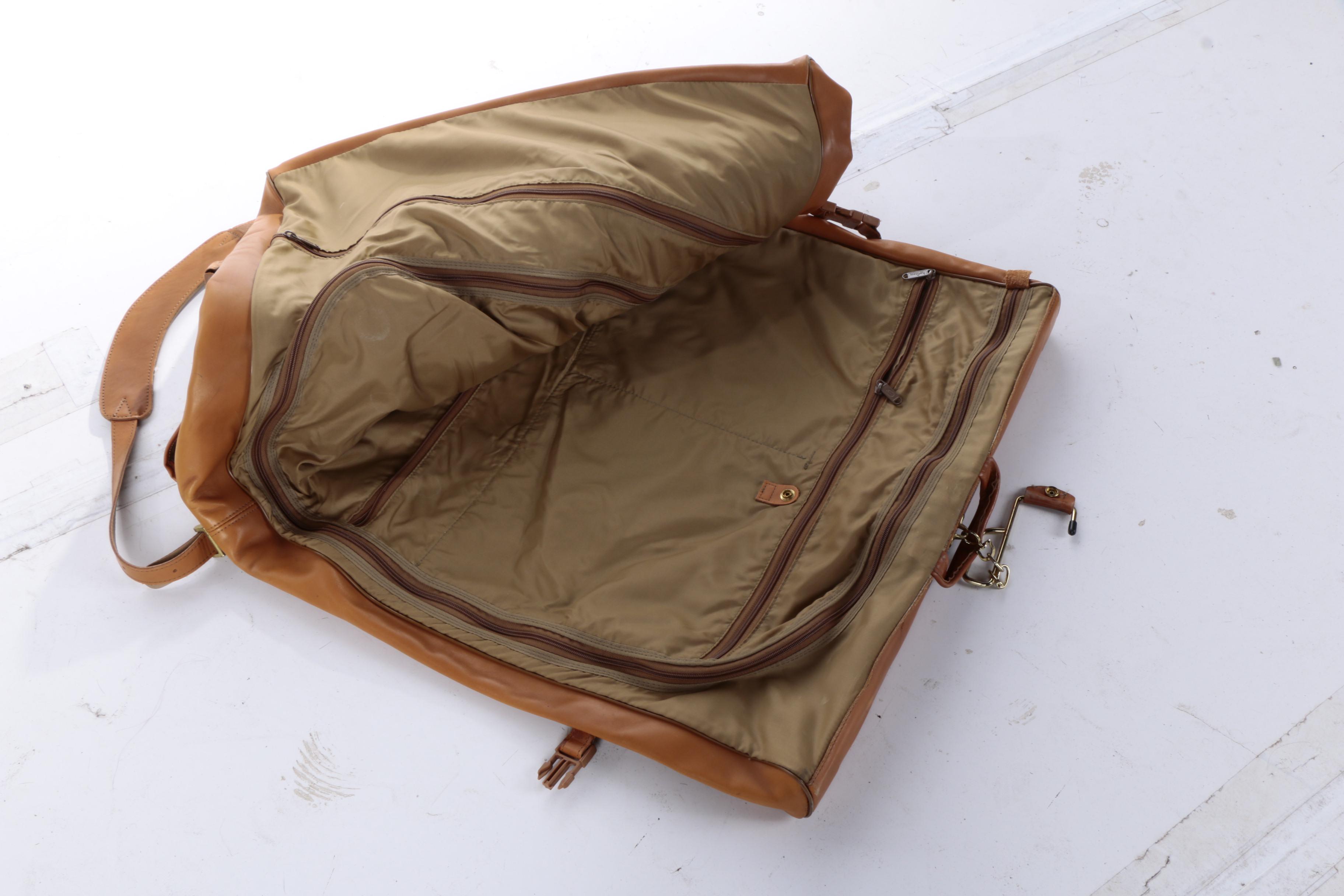 Vintage Hartmann Leather Luggage Set