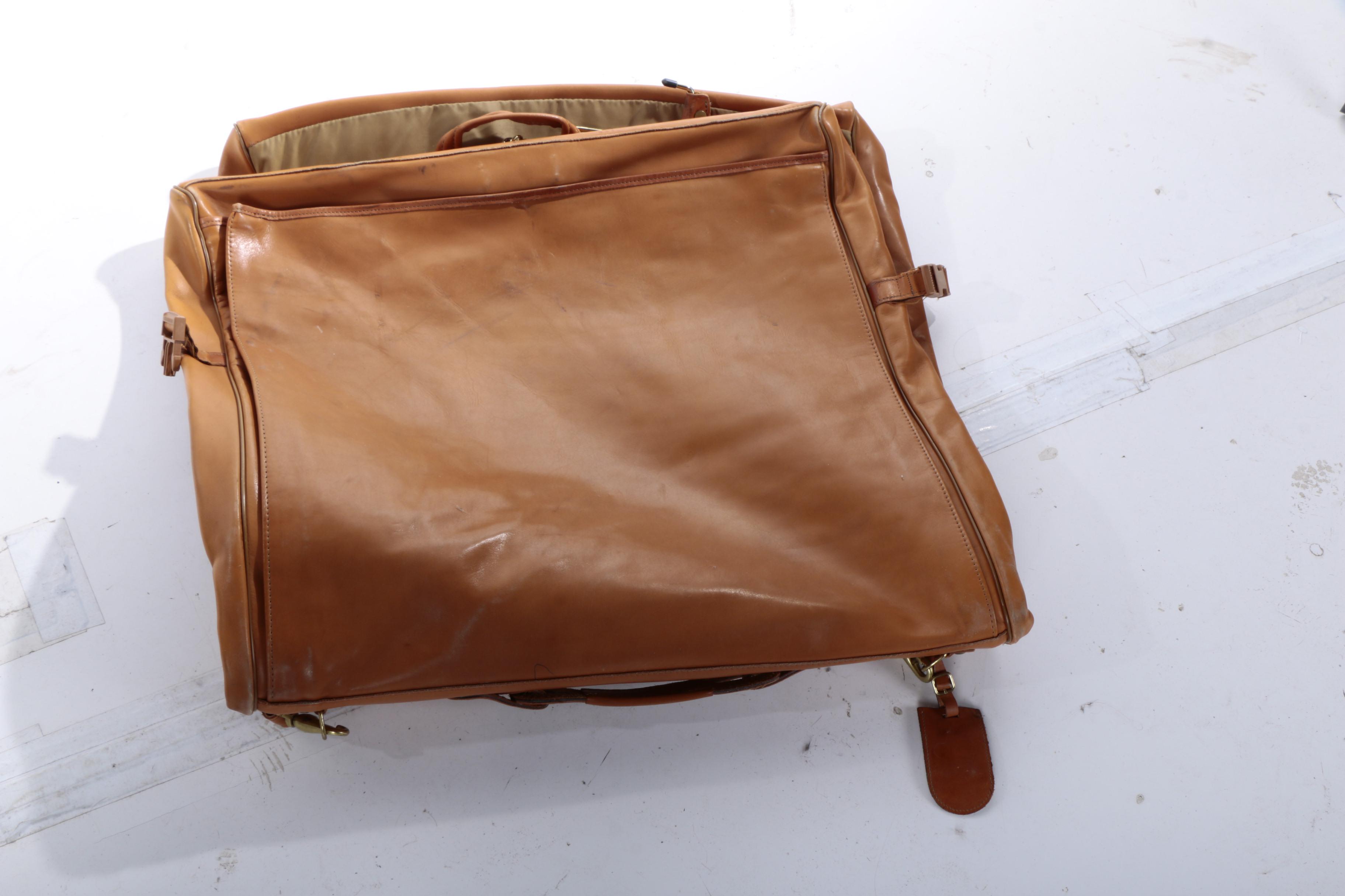 Vintage Hartmann Leather Luggage Set