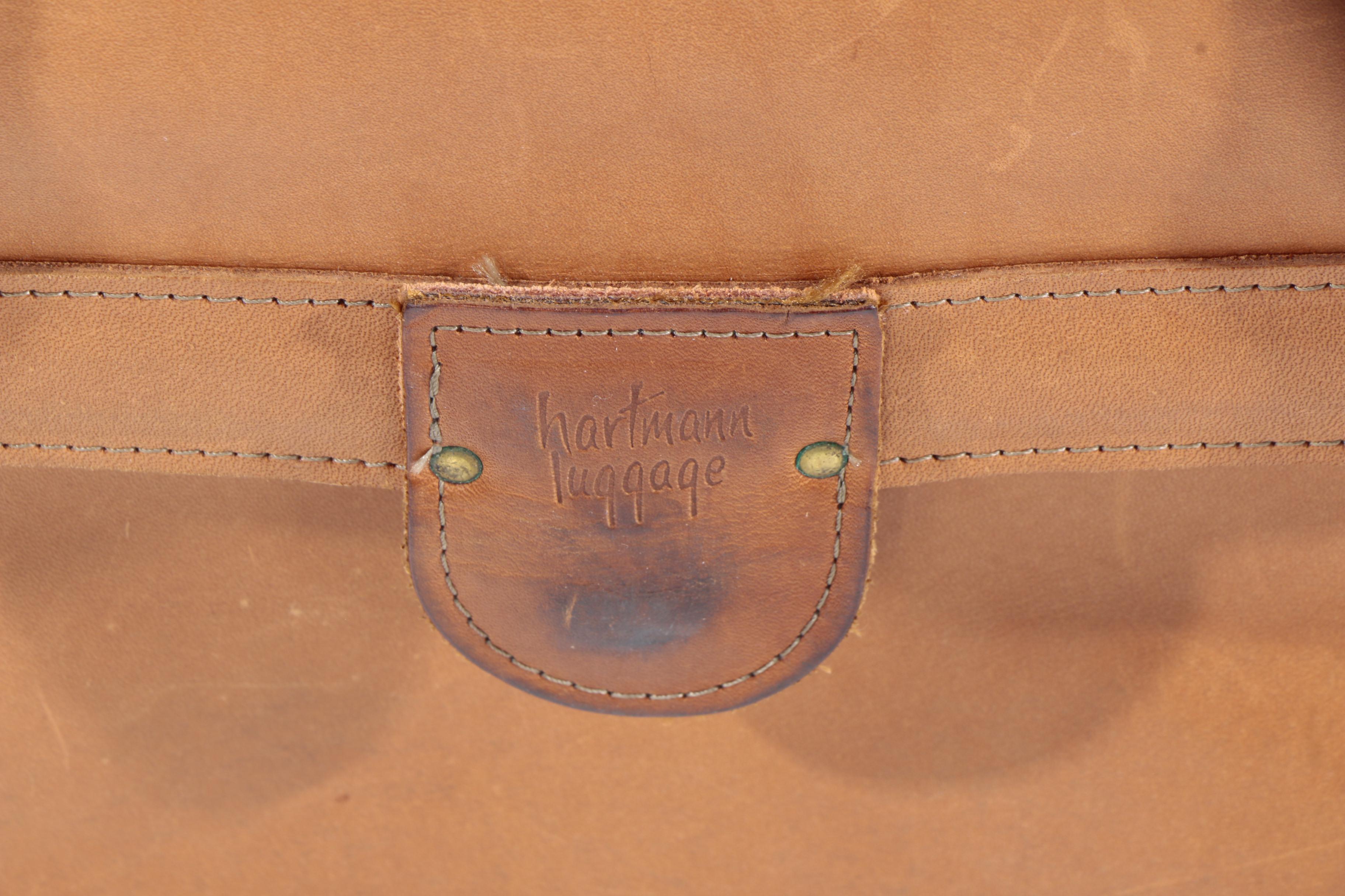 Vintage Hartmann Leather Luggage Set