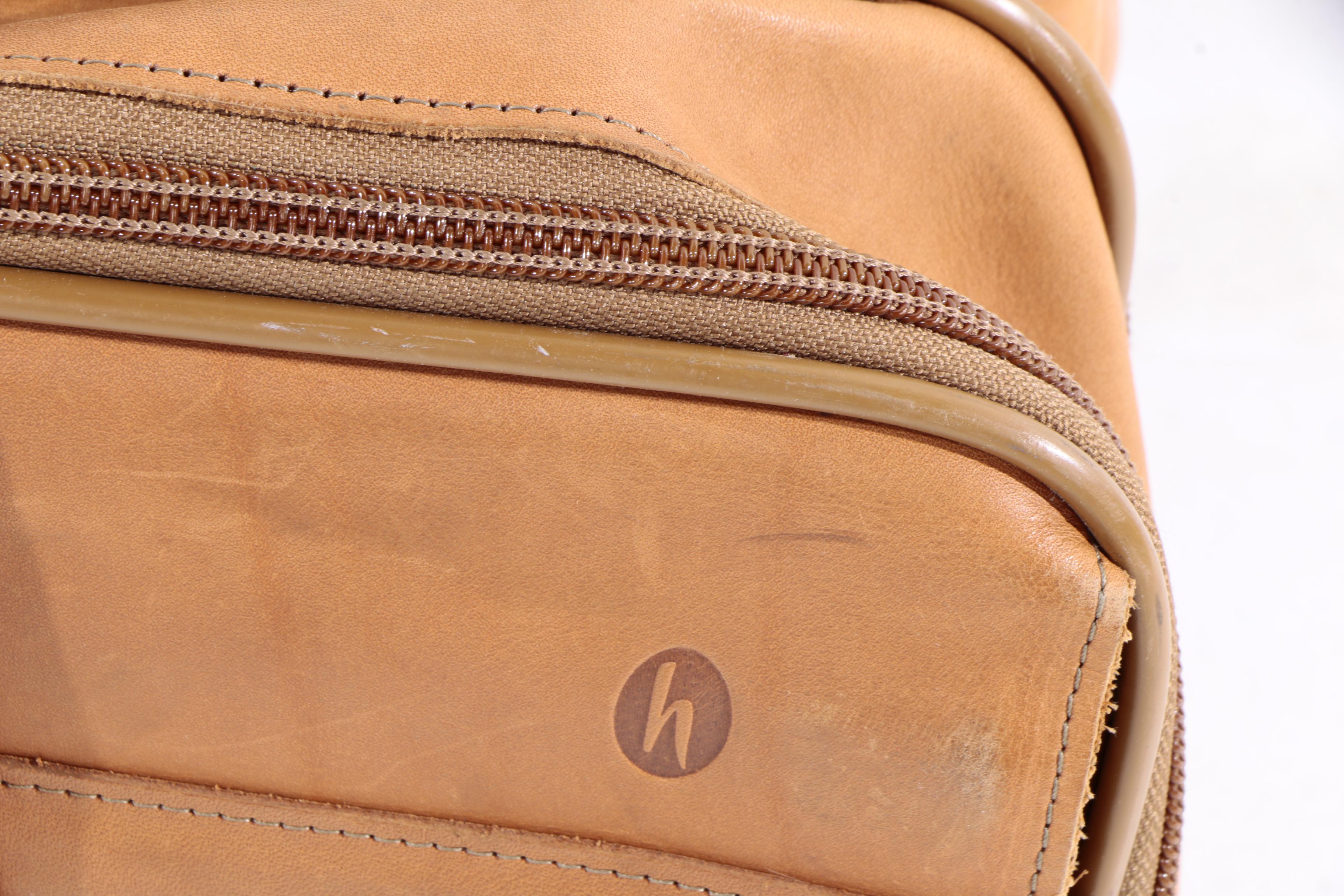 Vintage Hartmann Leather Luggage Set