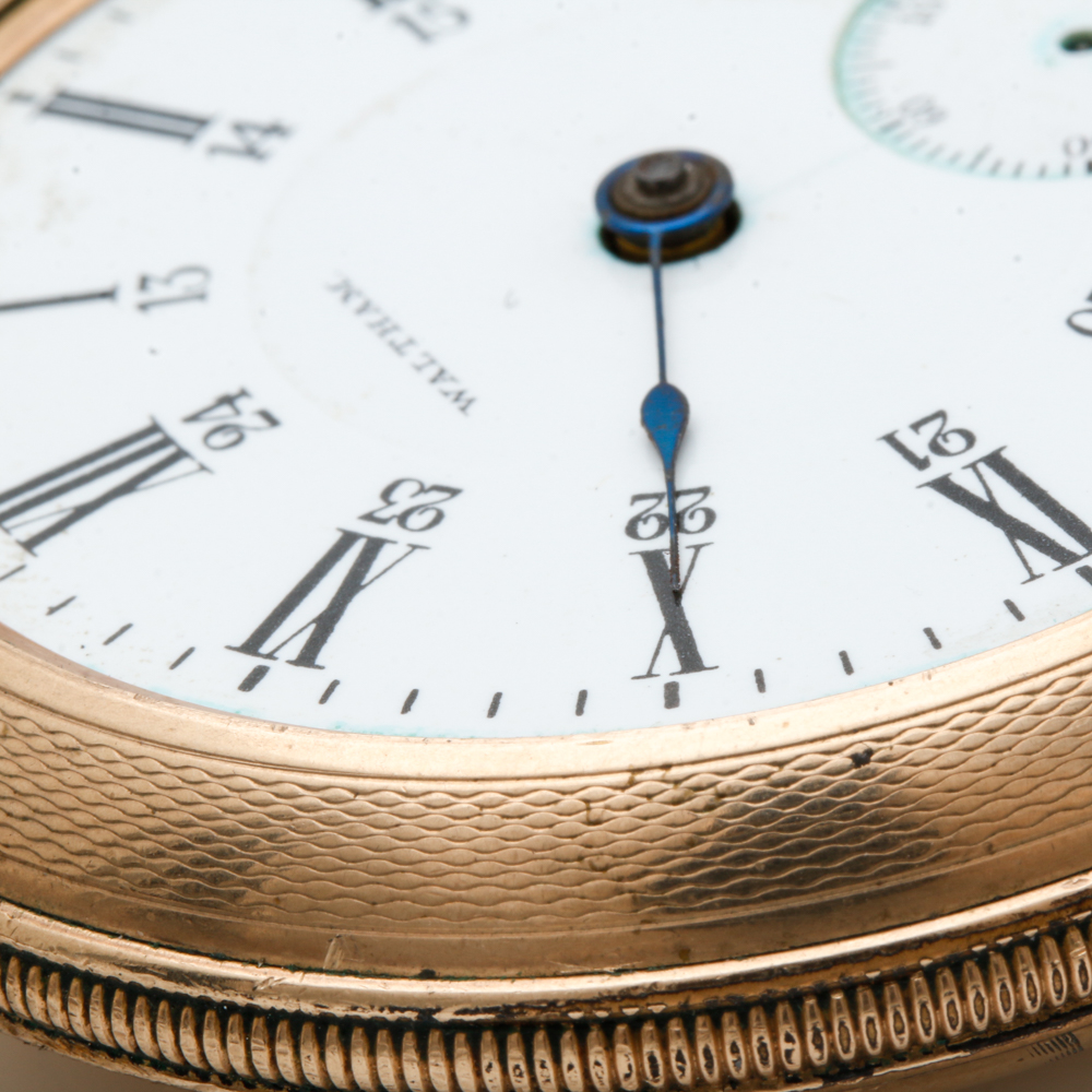 Vintage Waltham 14K Open Face Pocket Watches