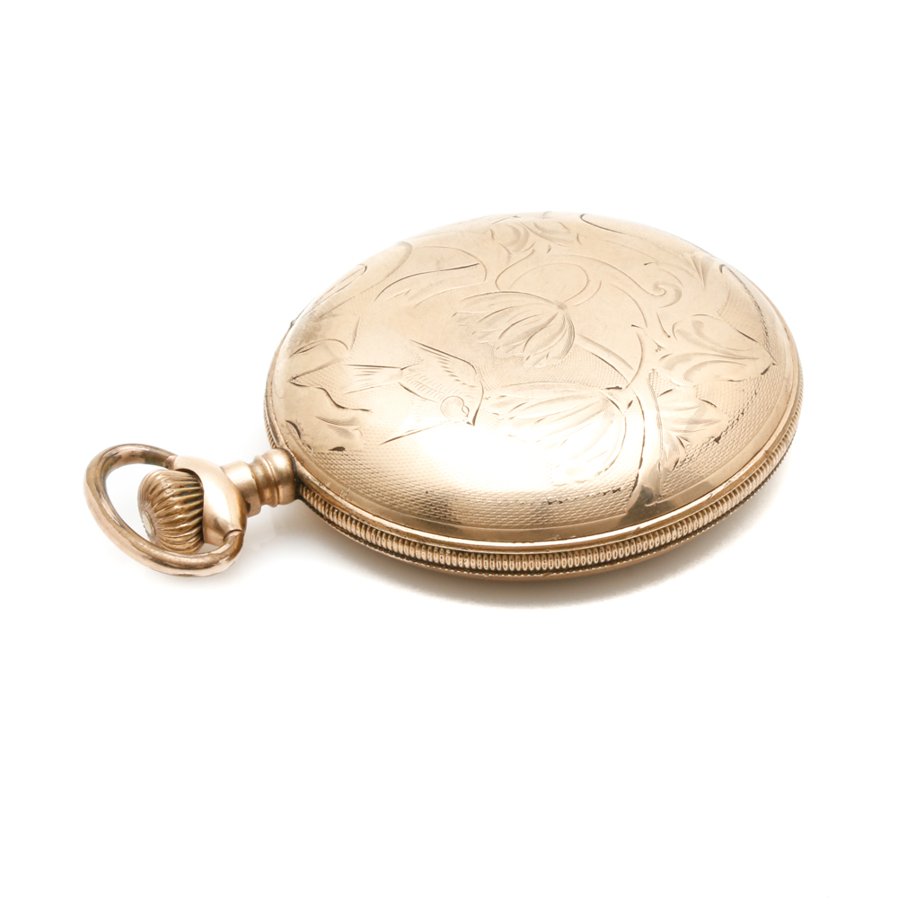 Vintage Waltham 14K Open Face Pocket Watches