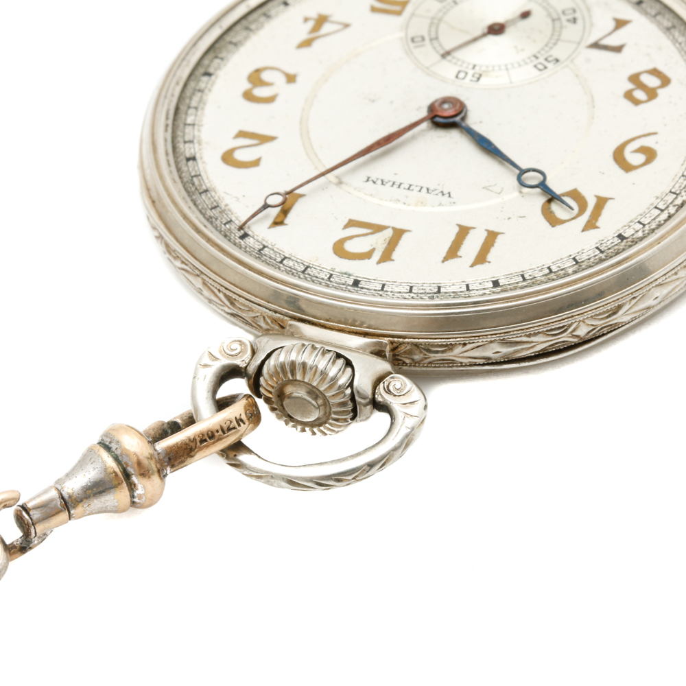 Vintage Waltham 14K Open Face Pocket Watches