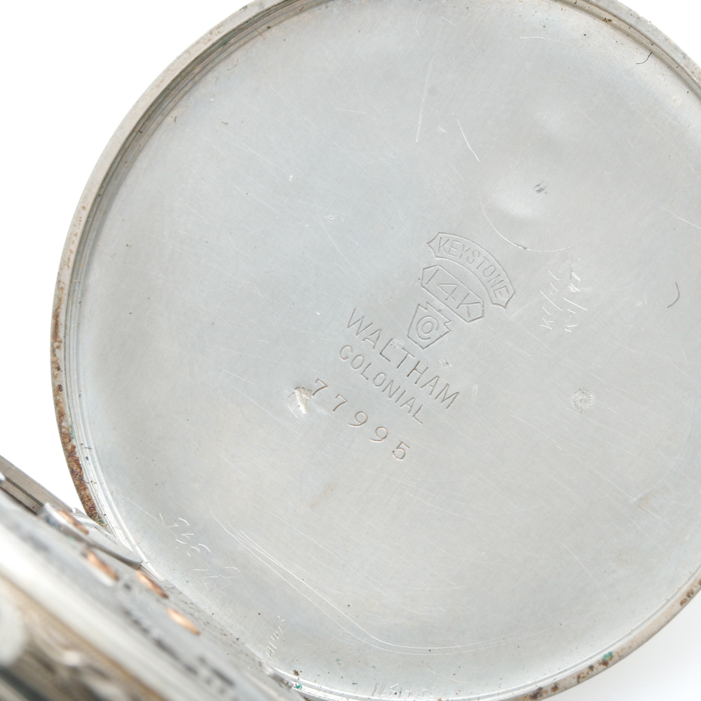 Vintage Waltham 14K Open Face Pocket Watches