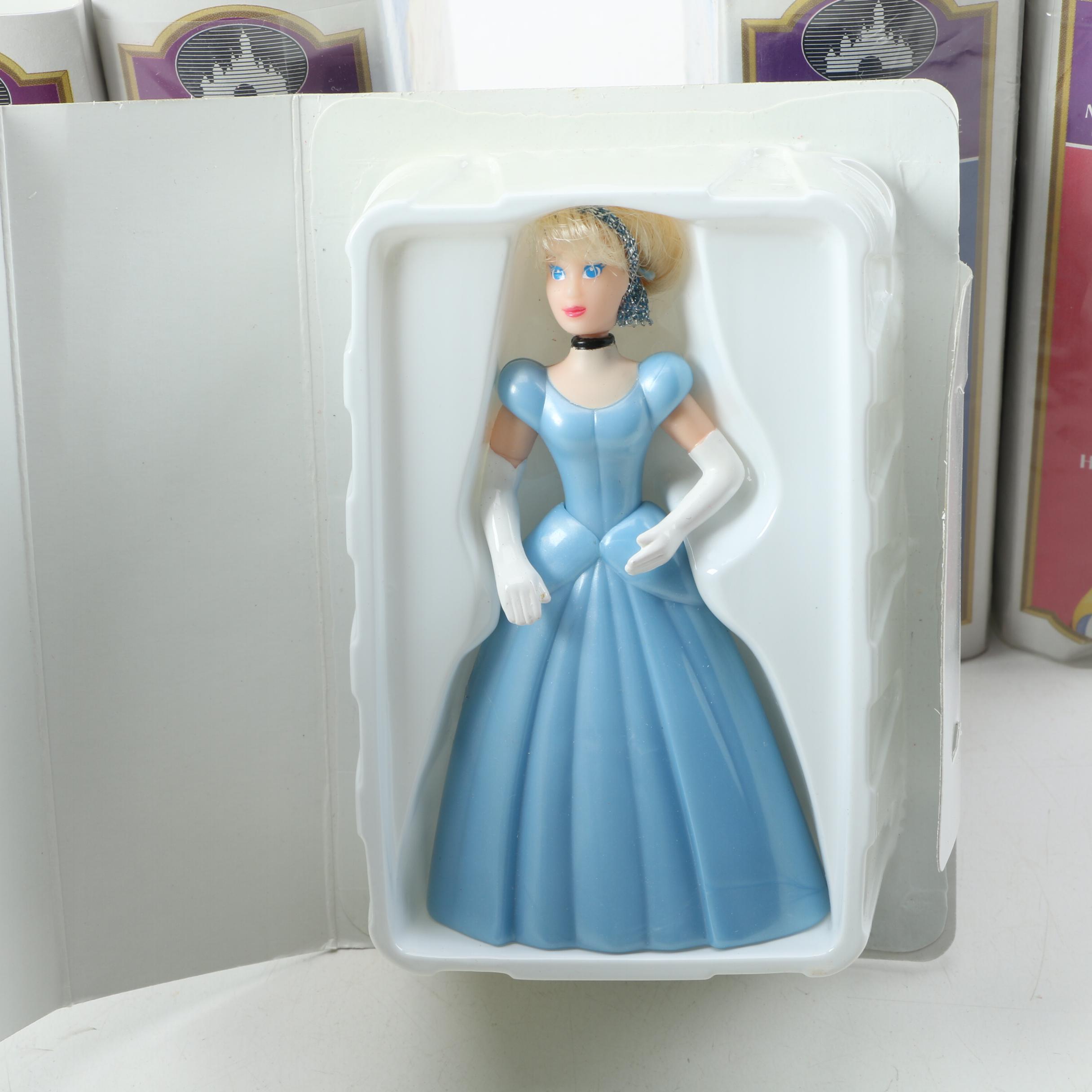 1990s Walt Disney Classics Happy Meal Figurines Featuring "Pocahontas"