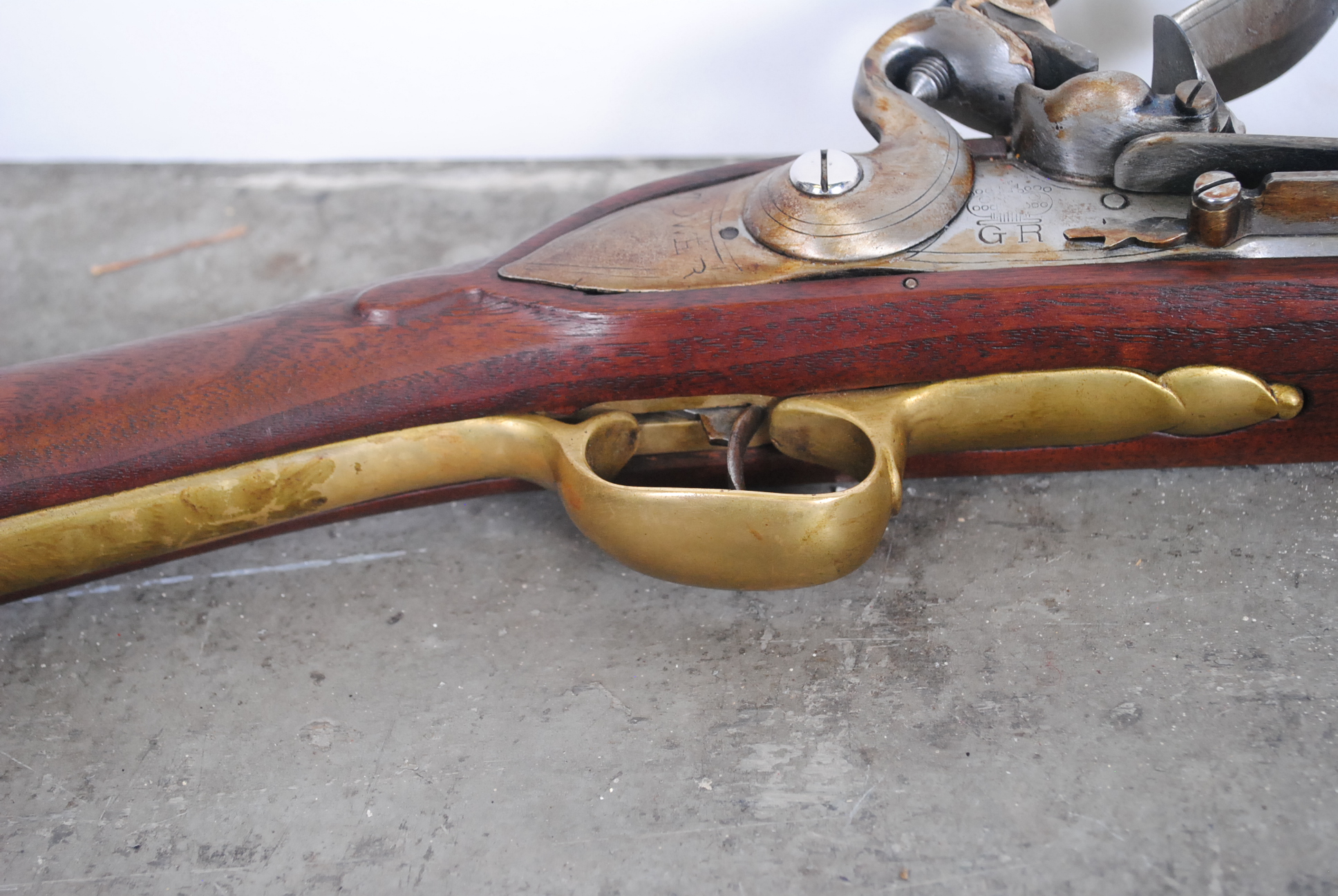 Vintage Reproduction Tower GR Flintlock Rifle