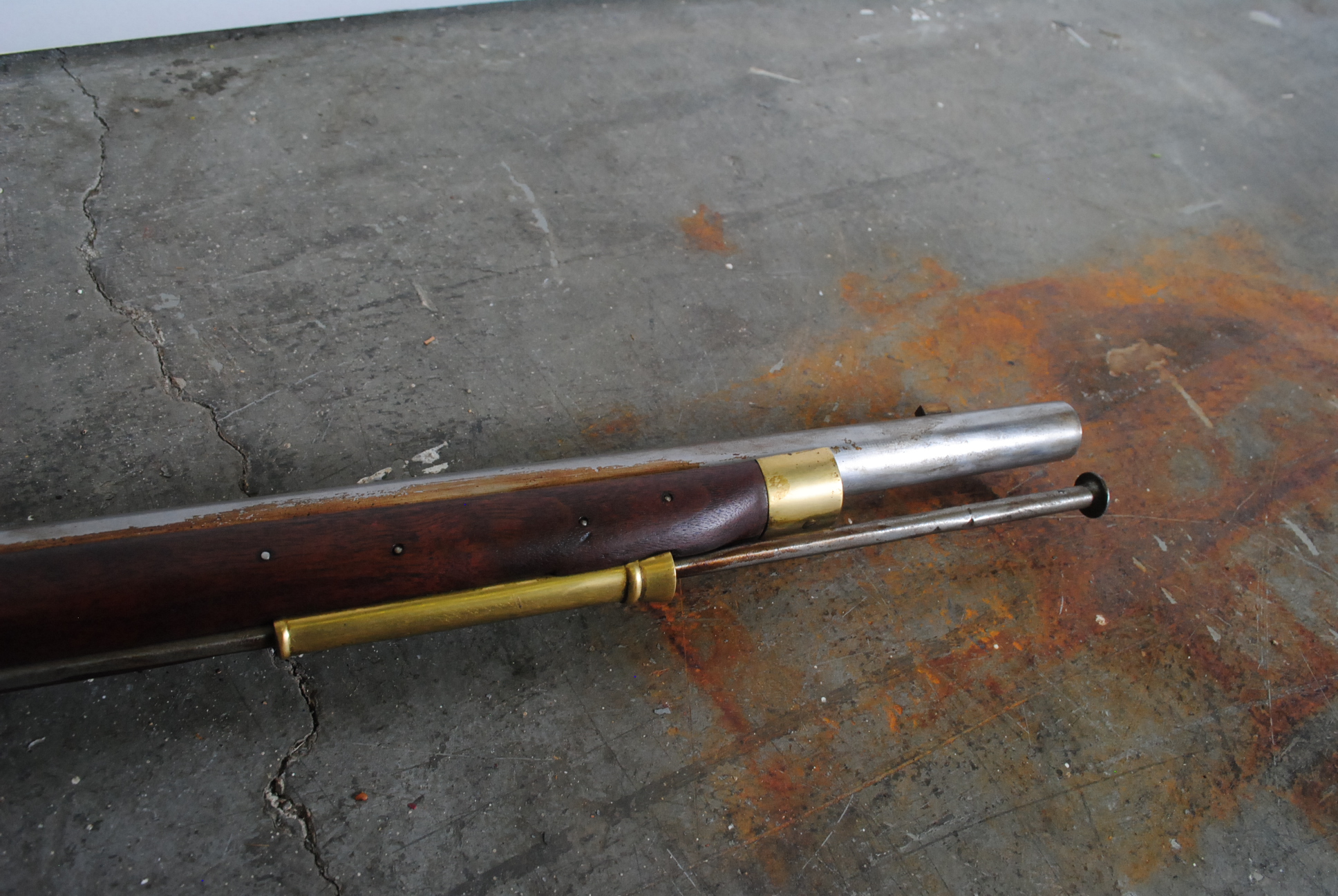 Vintage Reproduction Tower GR Flintlock Rifle