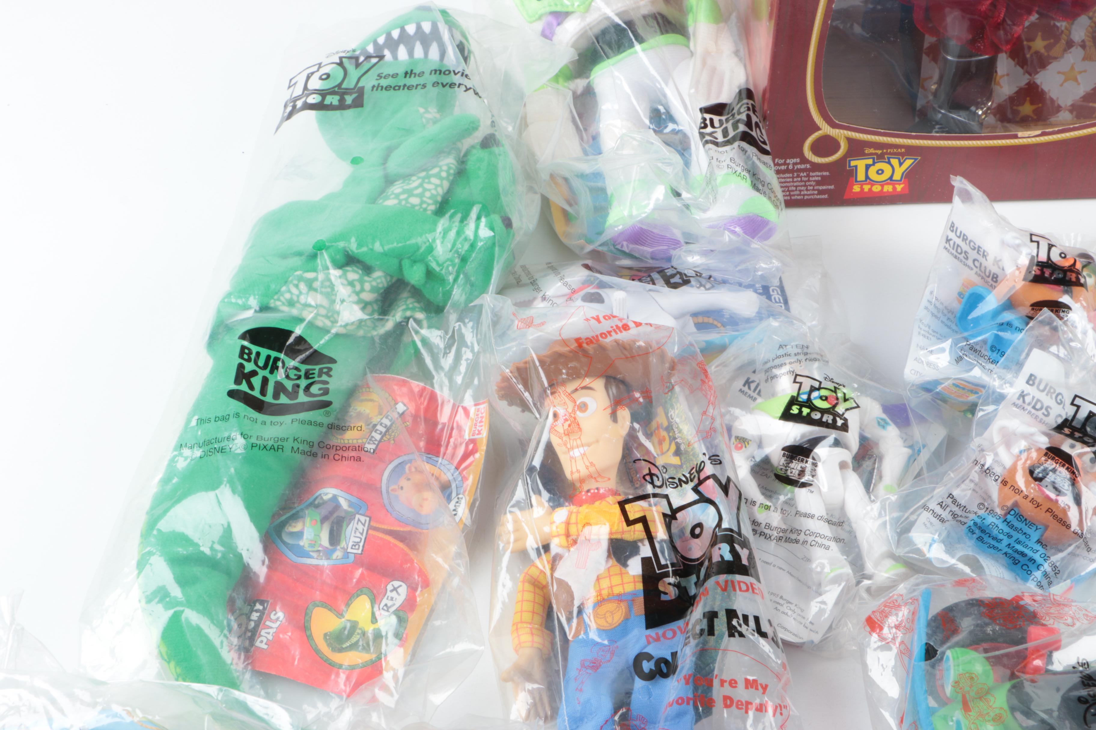 Assorted "Toy Story" Toys and Doll