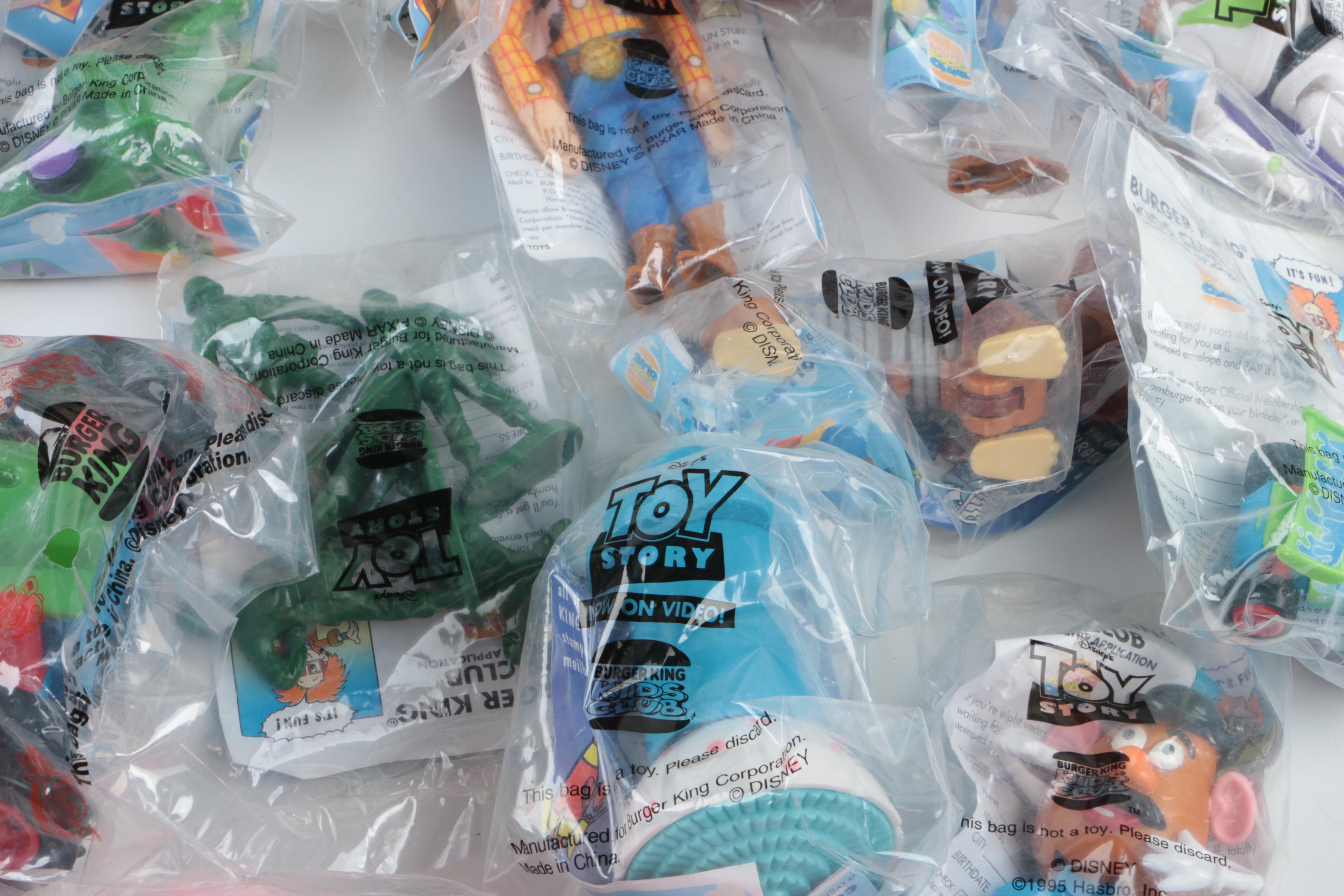 Assorted "Toy Story" Toys and Doll