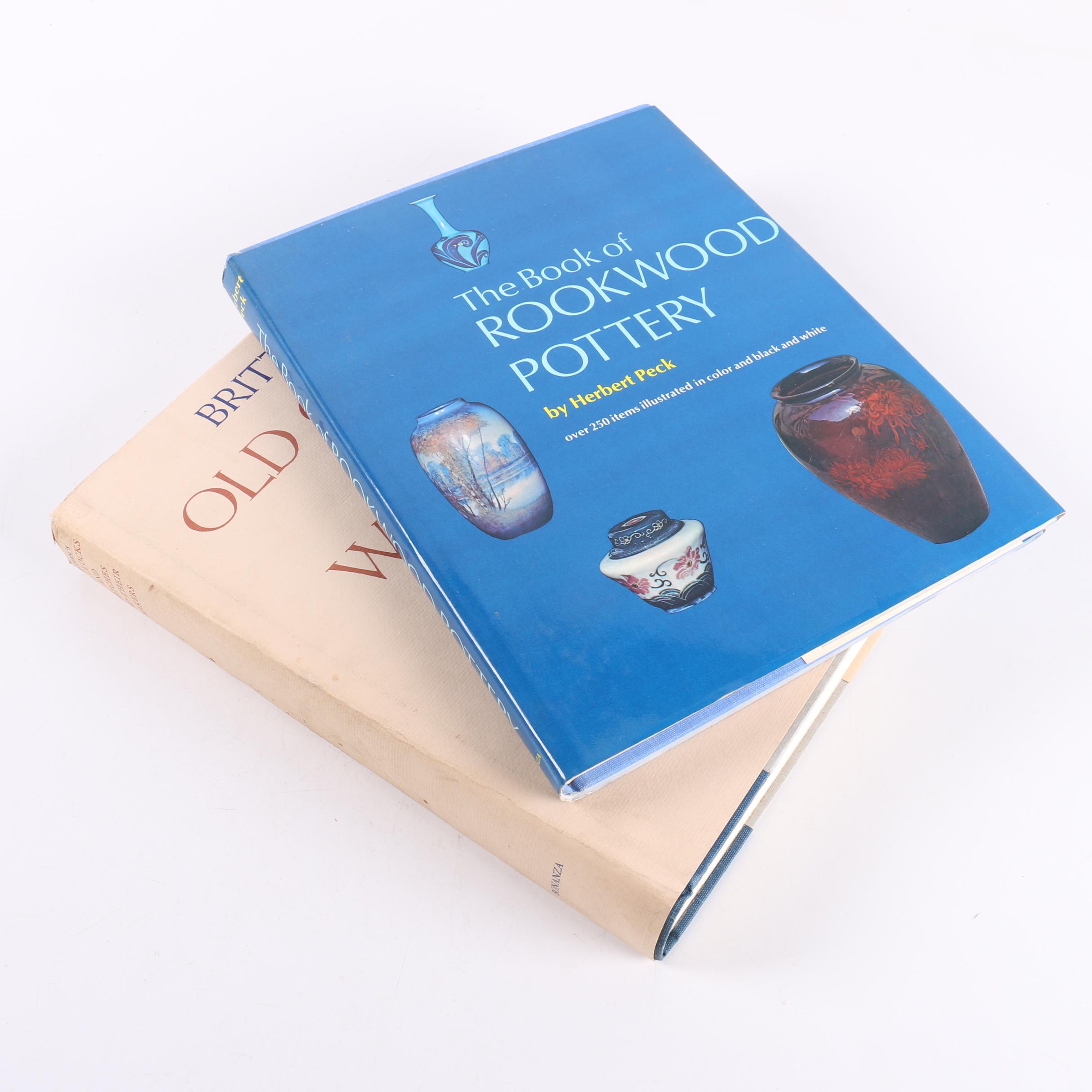 Rookwood Pottery and Vintage Clocks Reference Books