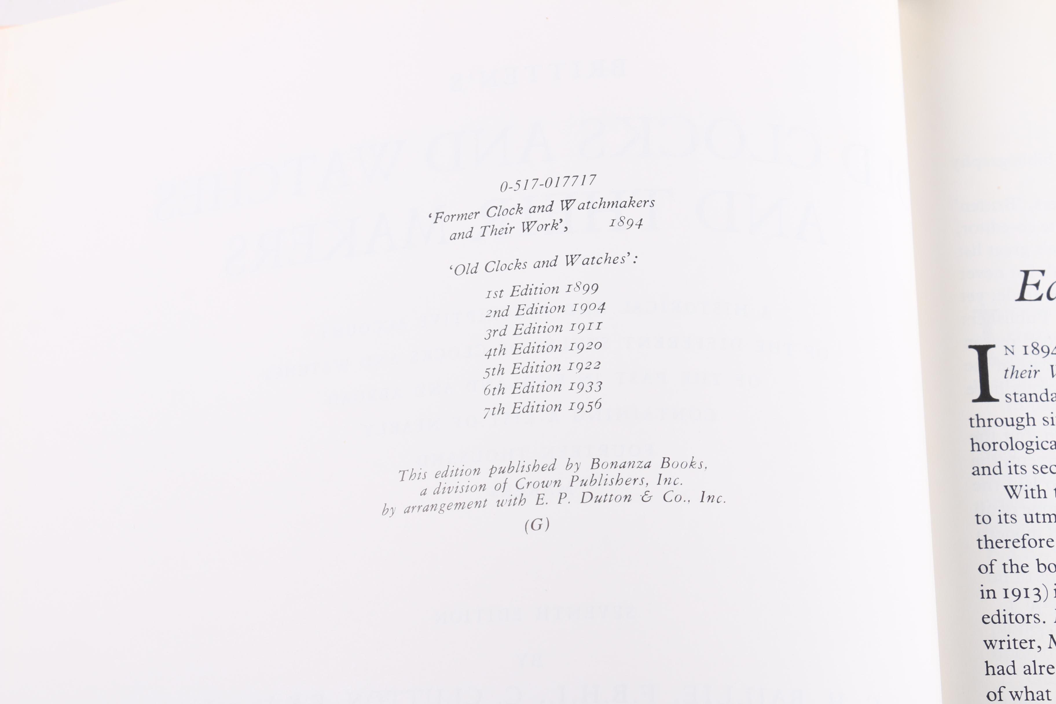 Rookwood Pottery and Vintage Clocks Reference Books