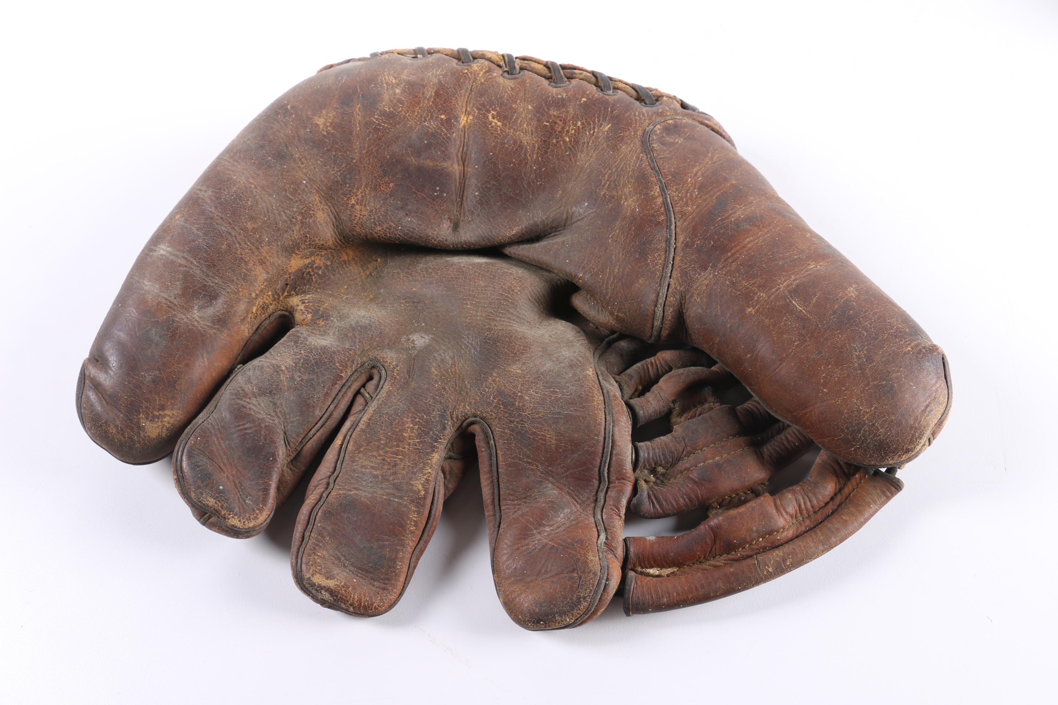 Circa 1940s Baseball Gloves