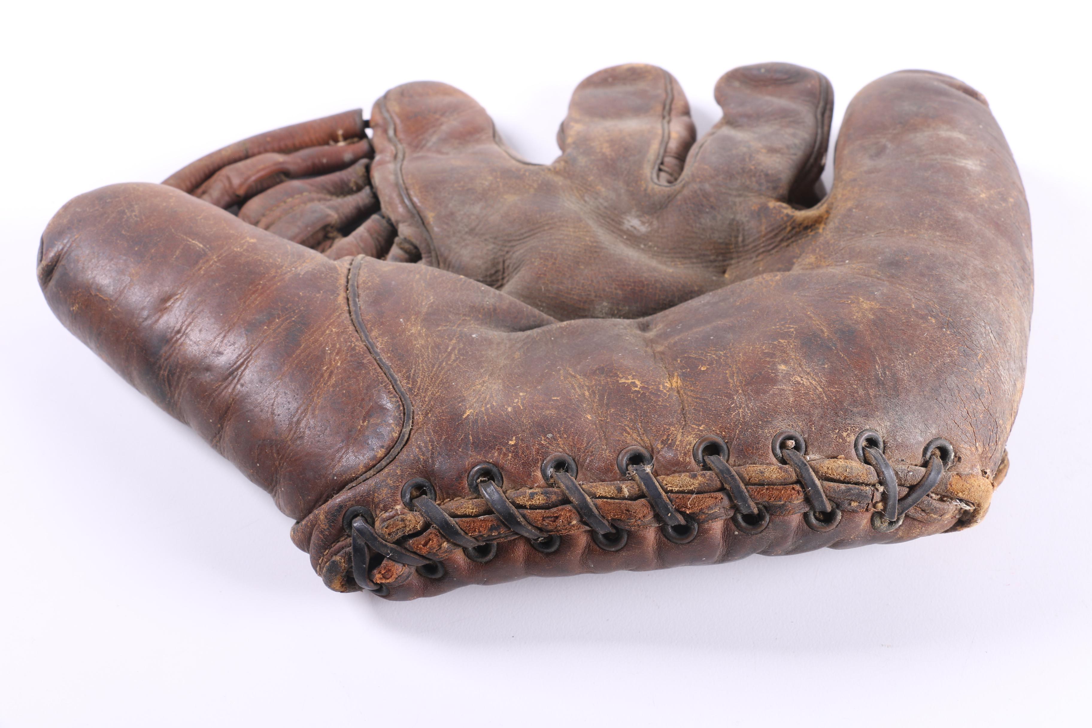 Circa 1940s Baseball Gloves