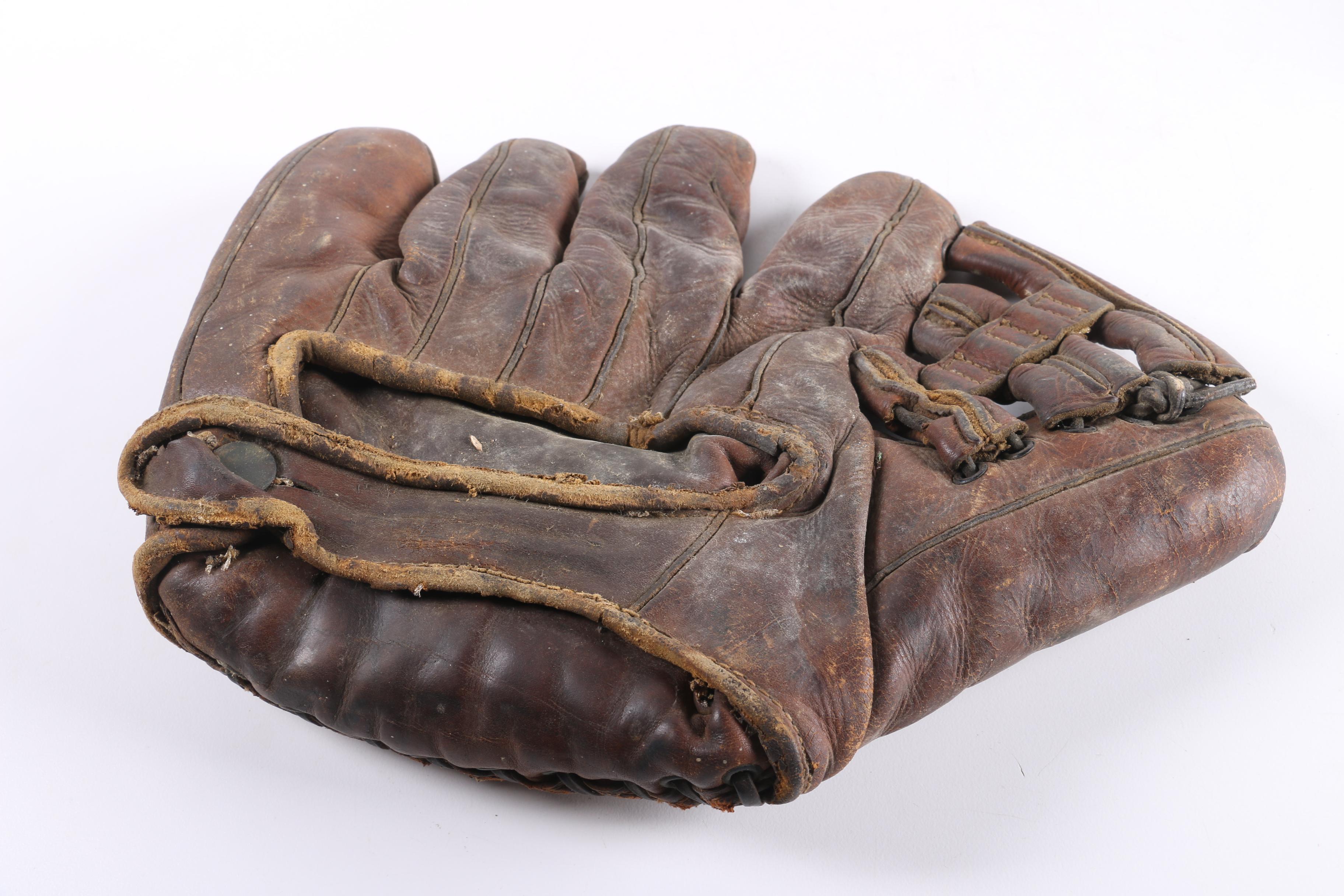 Circa 1940s Baseball Gloves