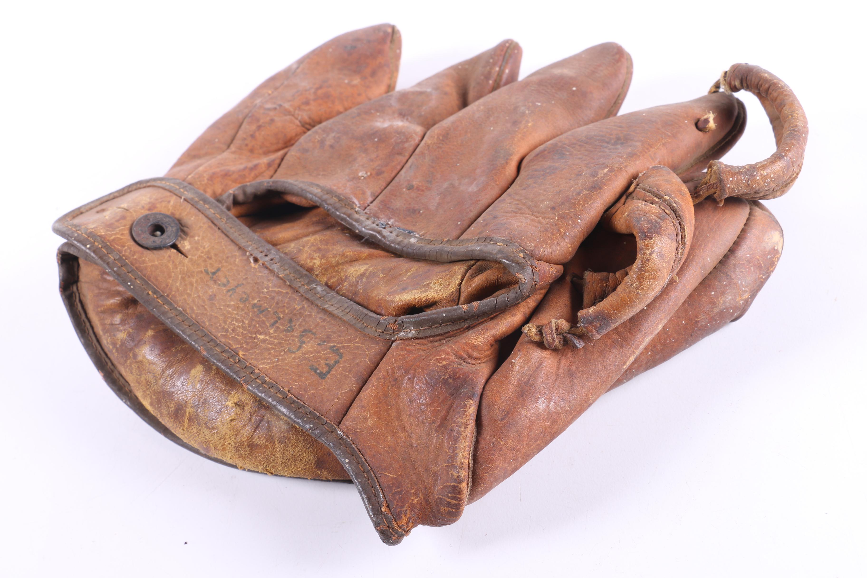 Circa 1940s Baseball Gloves
