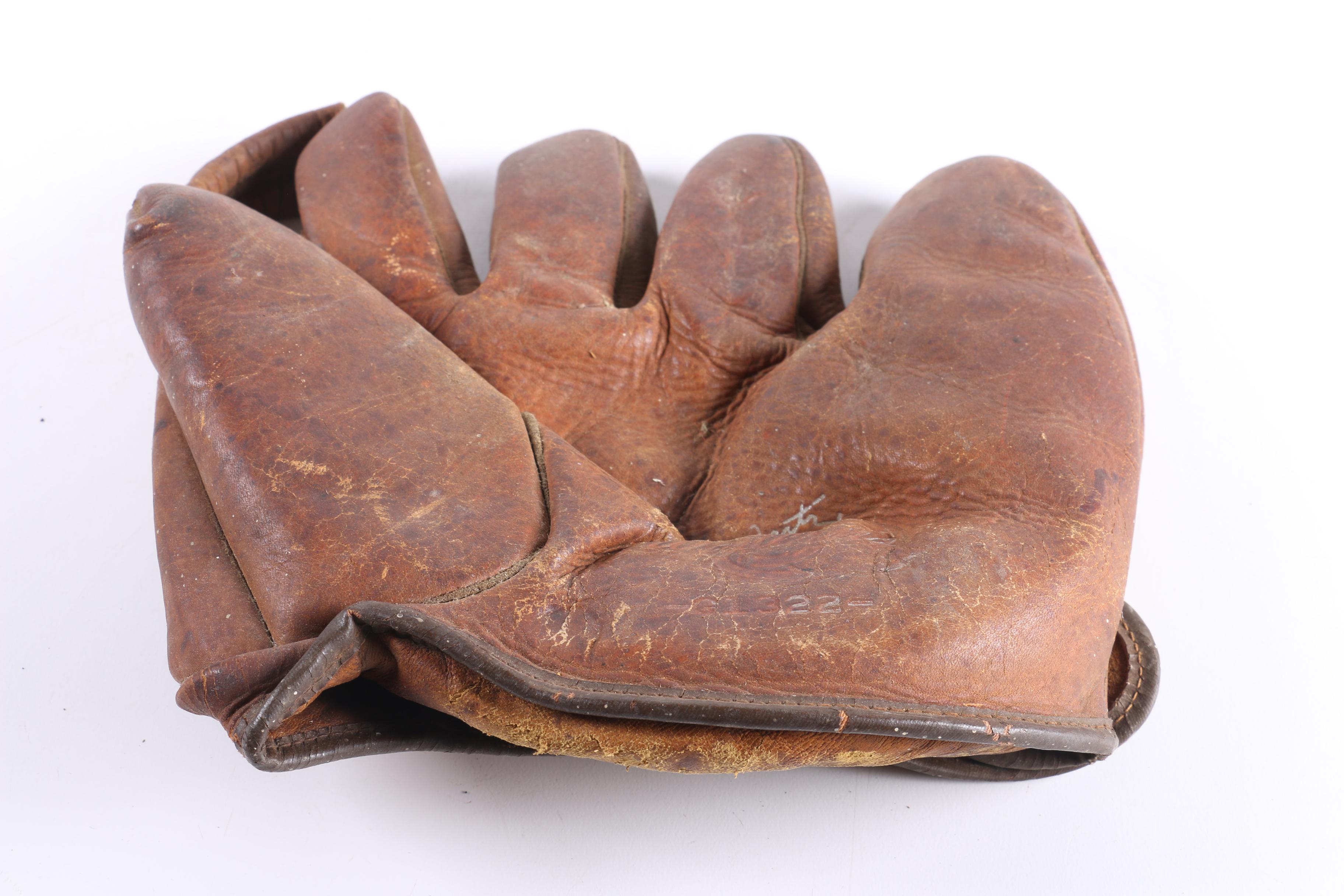 Circa 1940s Baseball Gloves