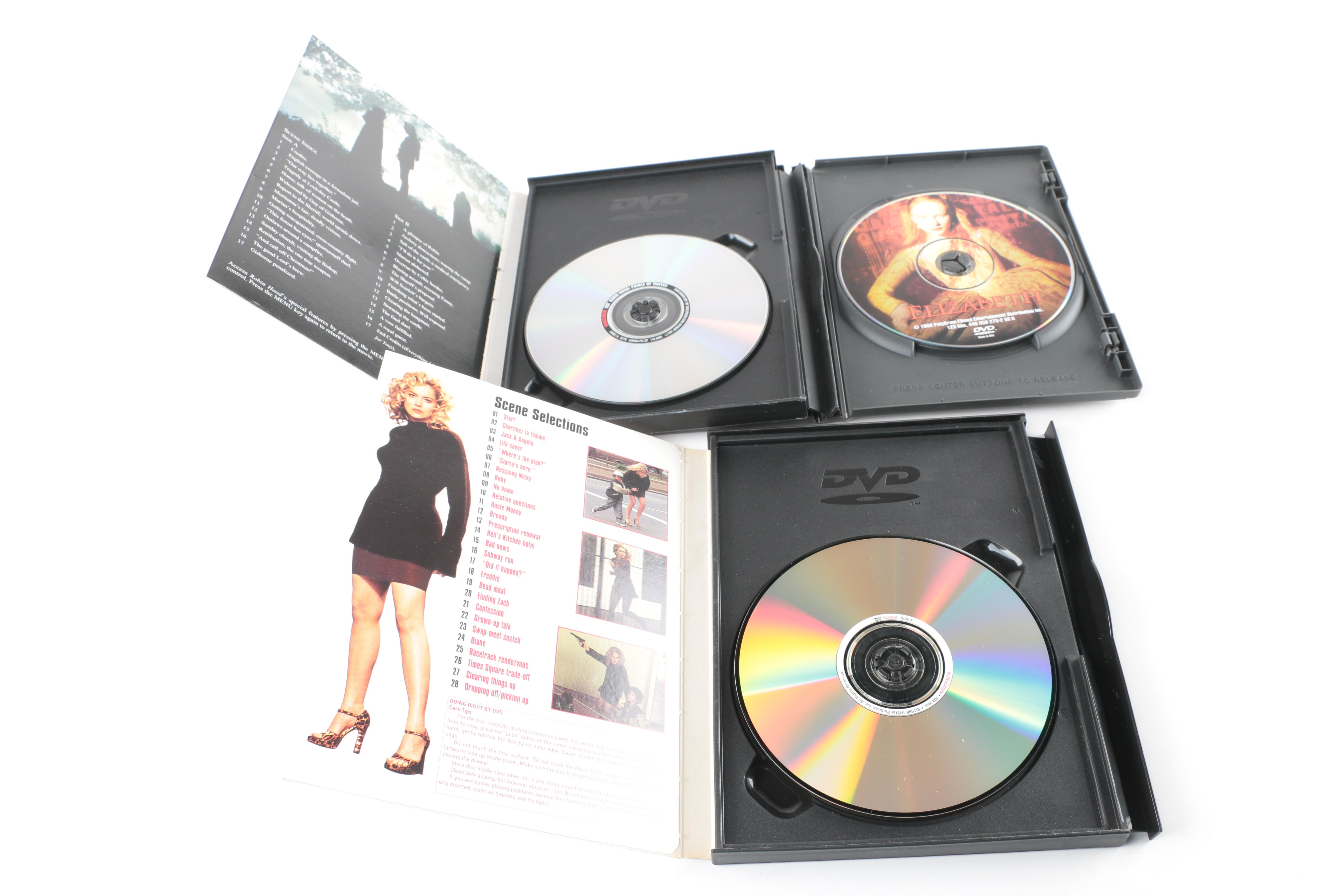 "The Others", "Elizabeth" and Other Drama and Adventure DVDs