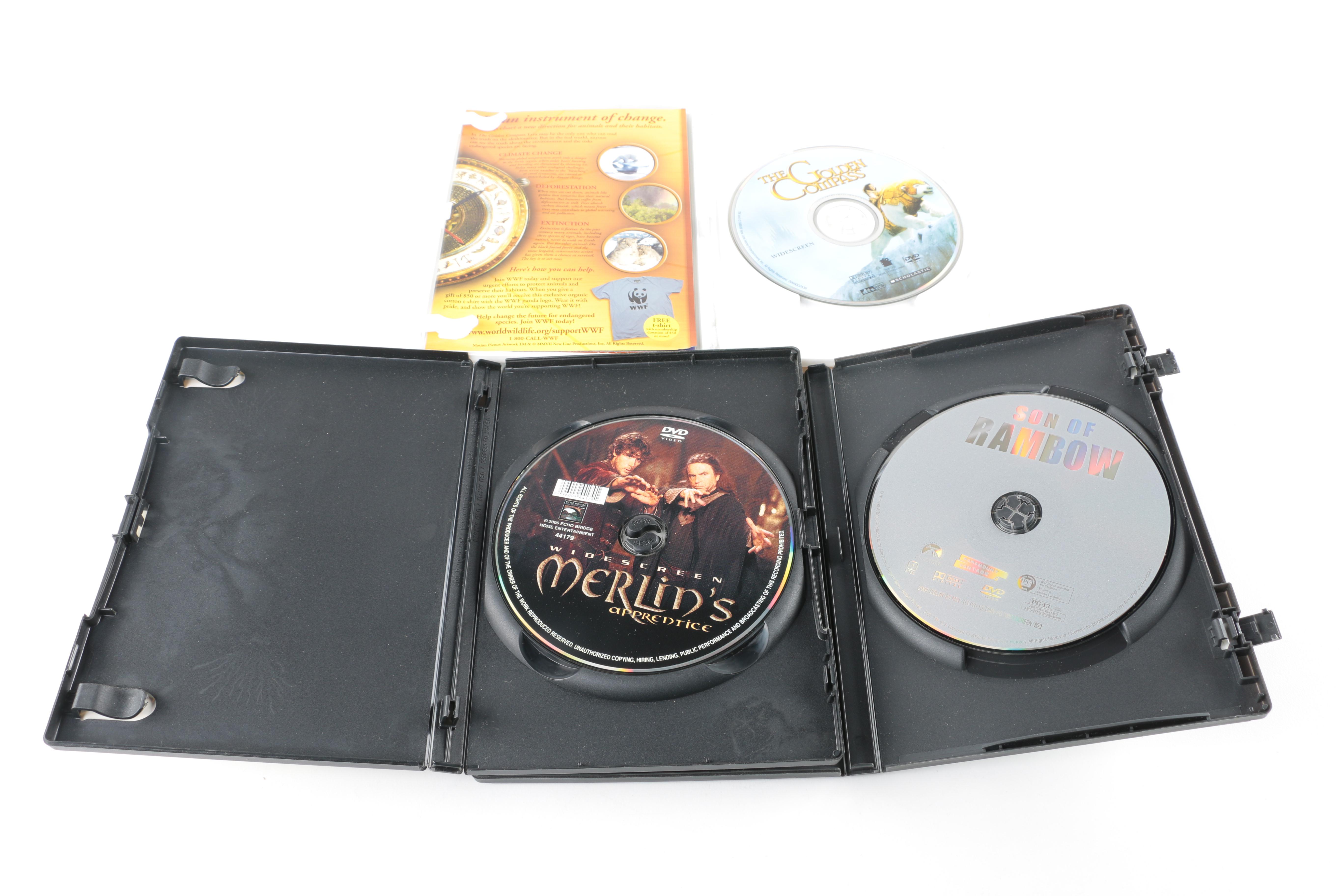 "The Others", "Elizabeth" and Other Drama and Adventure DVDs