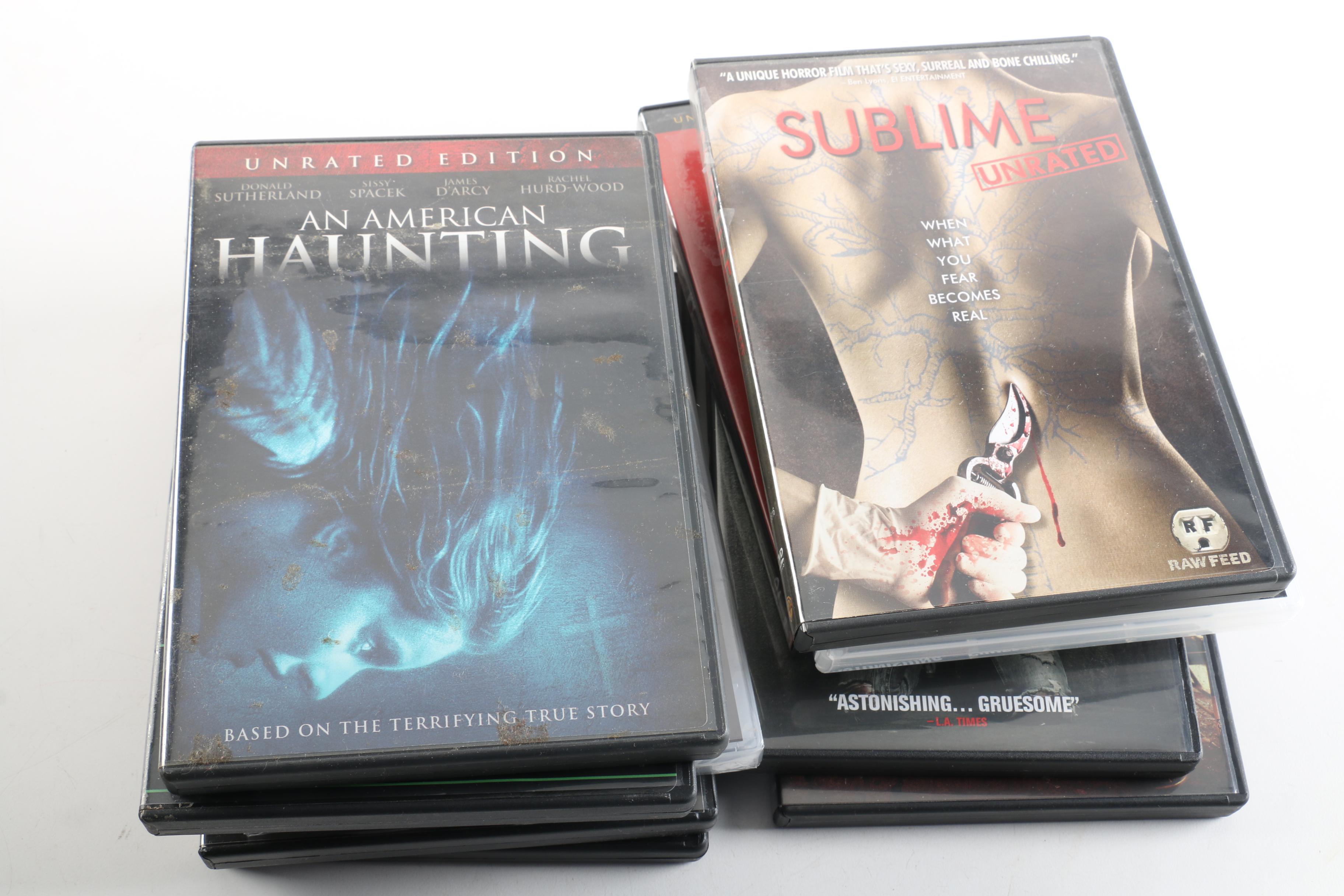 Horror Movie DVD Collection