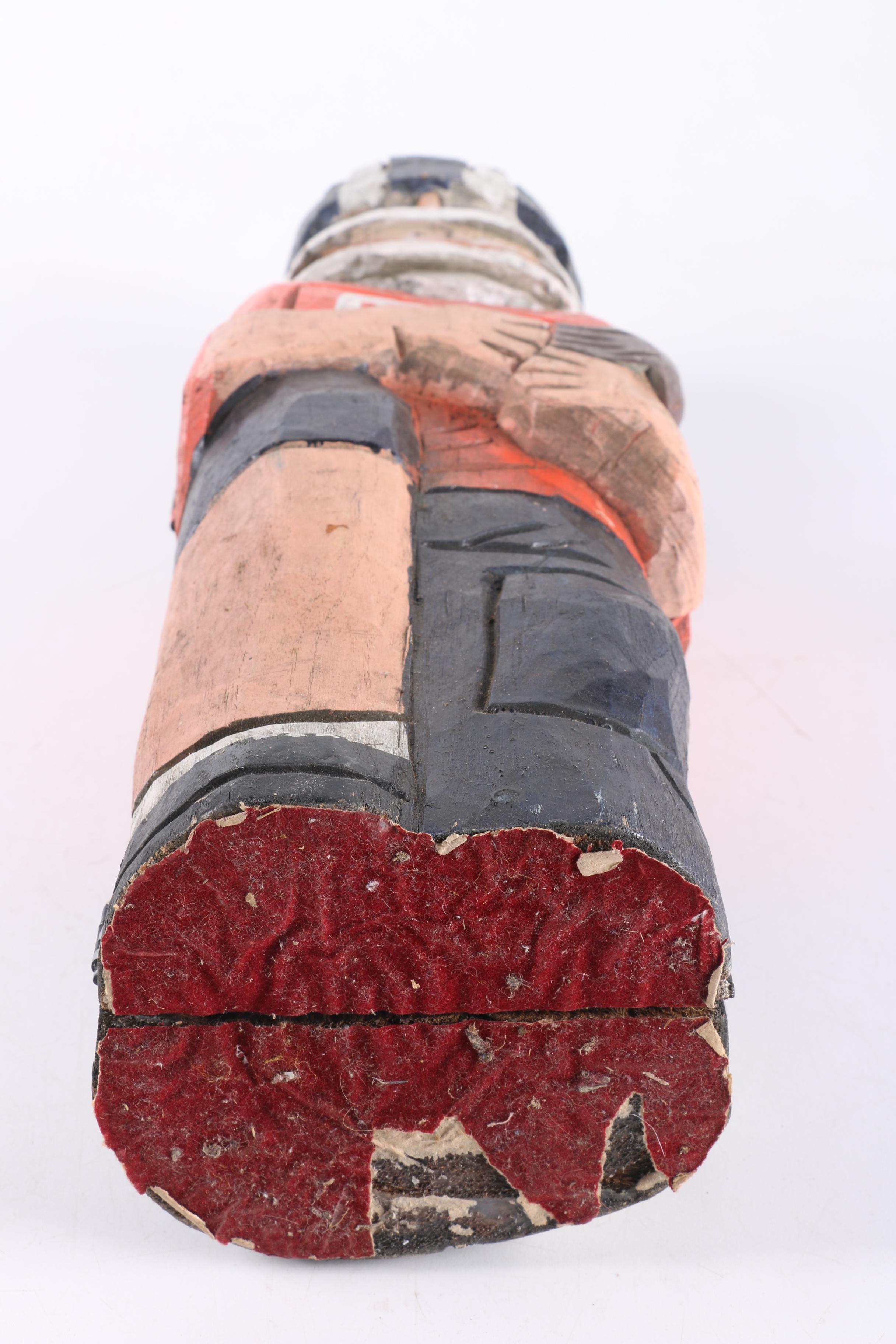 Wooden Football Figurine Box